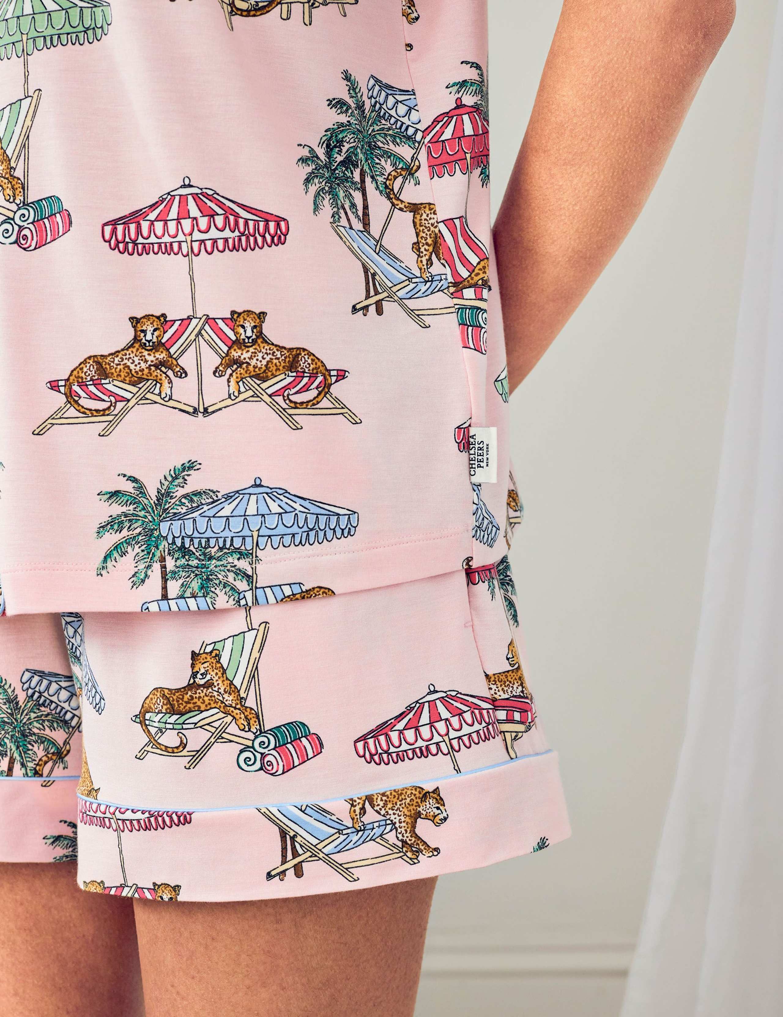 Modal Rich Printed Revere Shortie Set 5 of 5