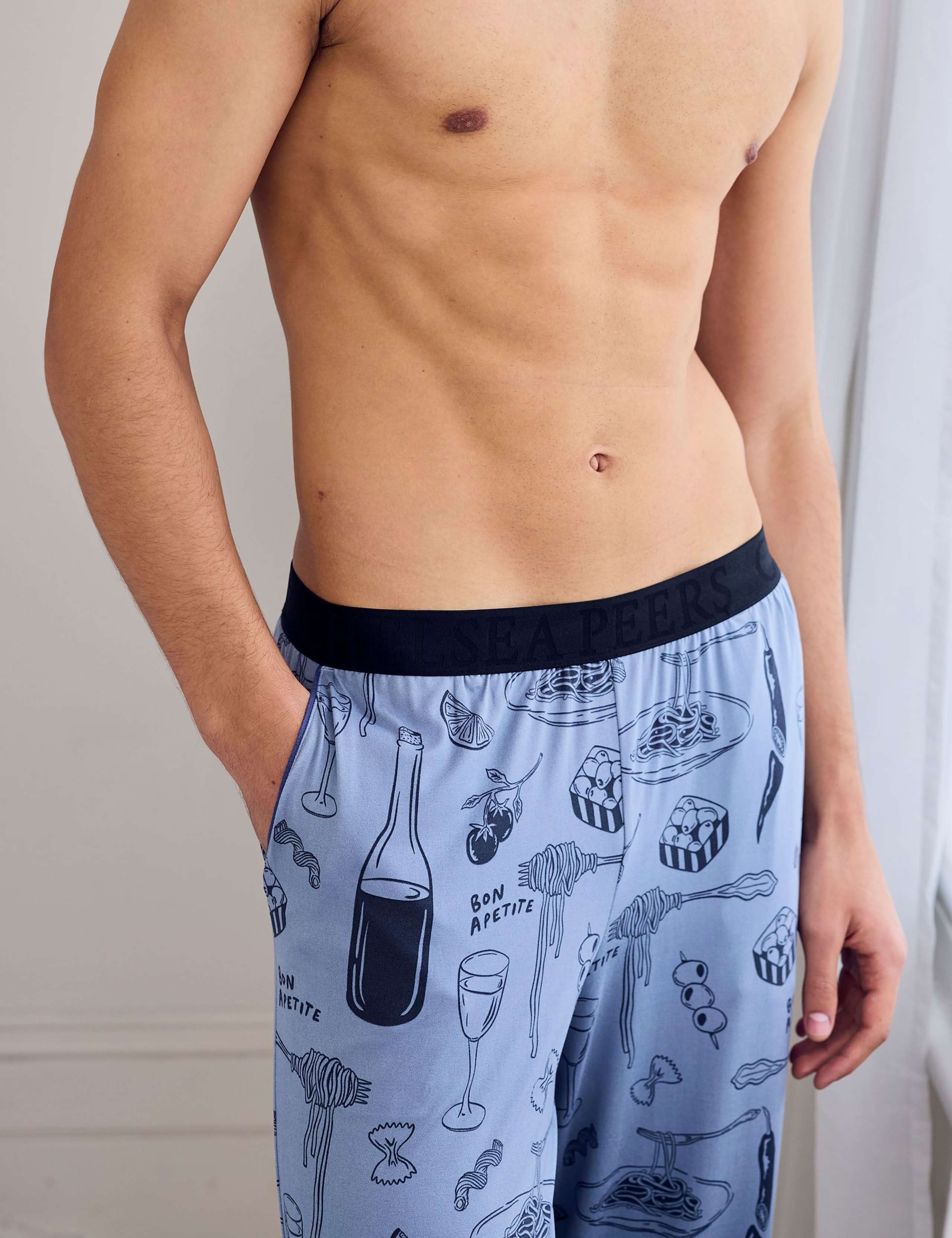 Food and Drink Print Pyjama Bottoms 3 of 5