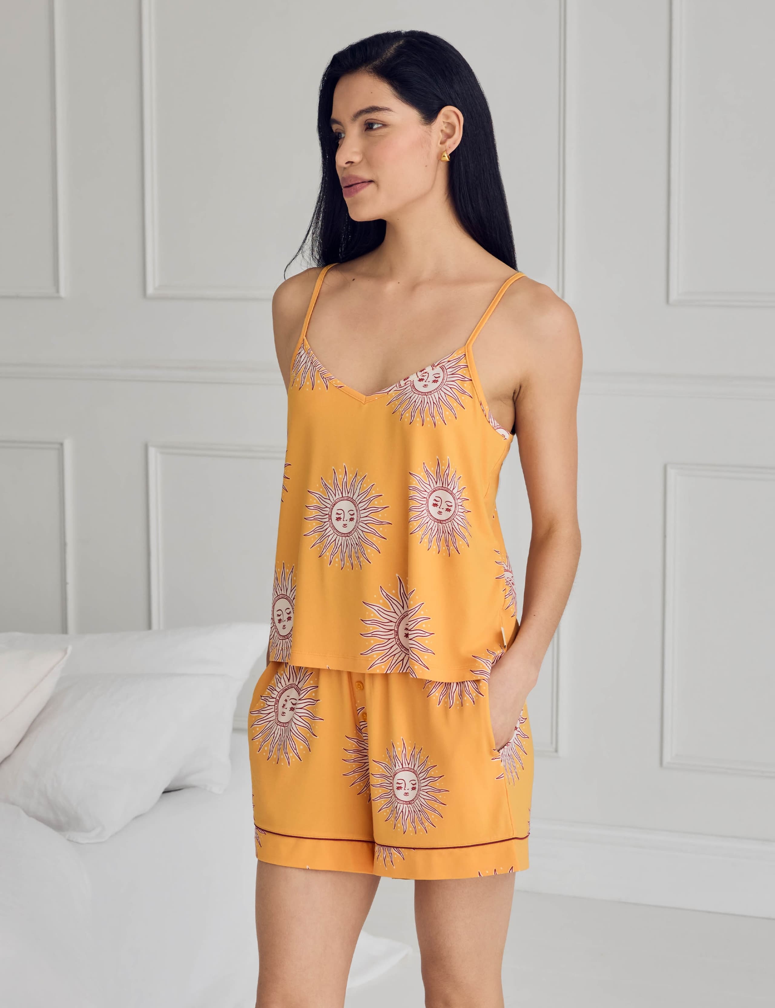 Sun Strappy Cami Top And Boxer Shortie Set 2 of 5