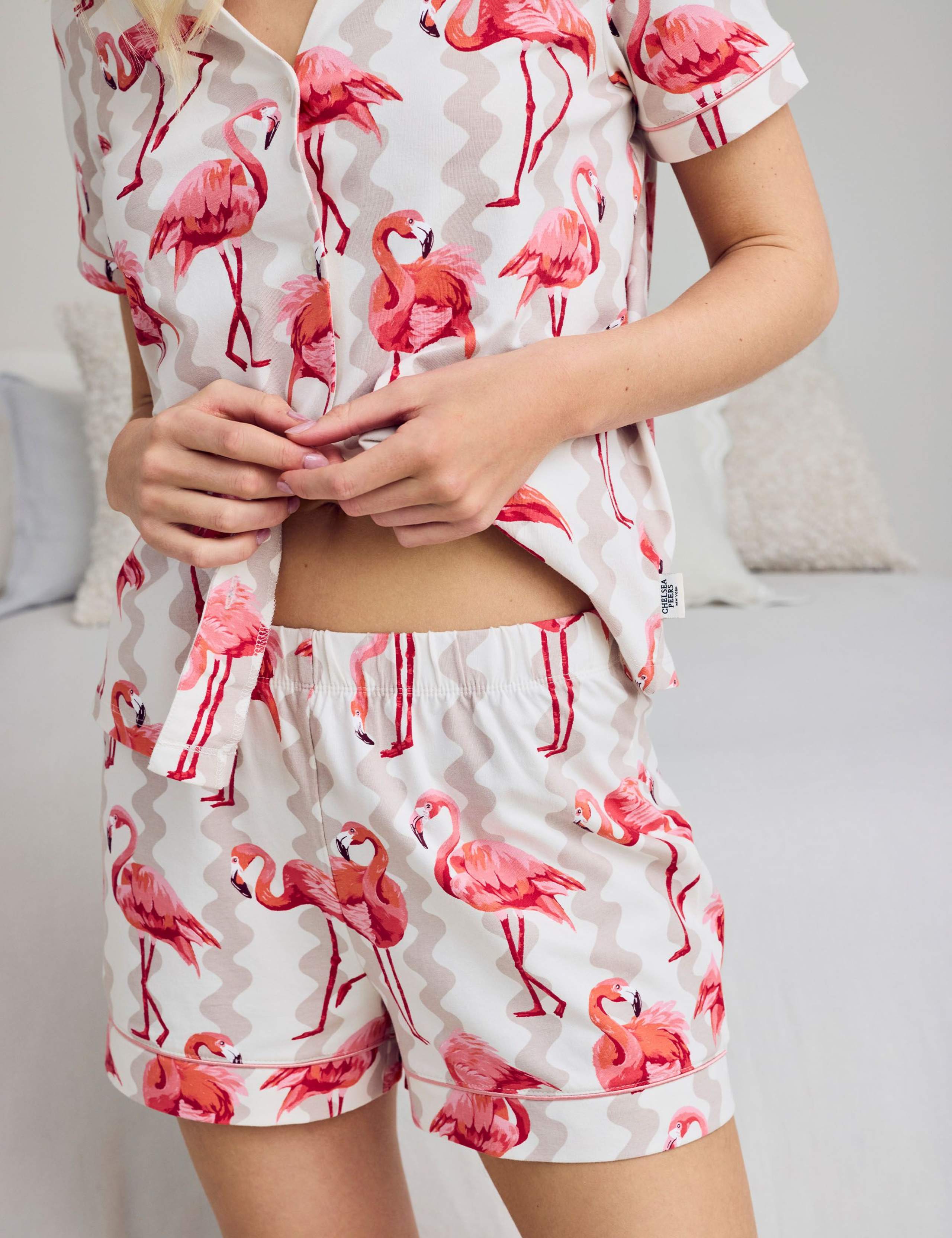 Cotton Rich Printed Pyjama Set 6 of 6