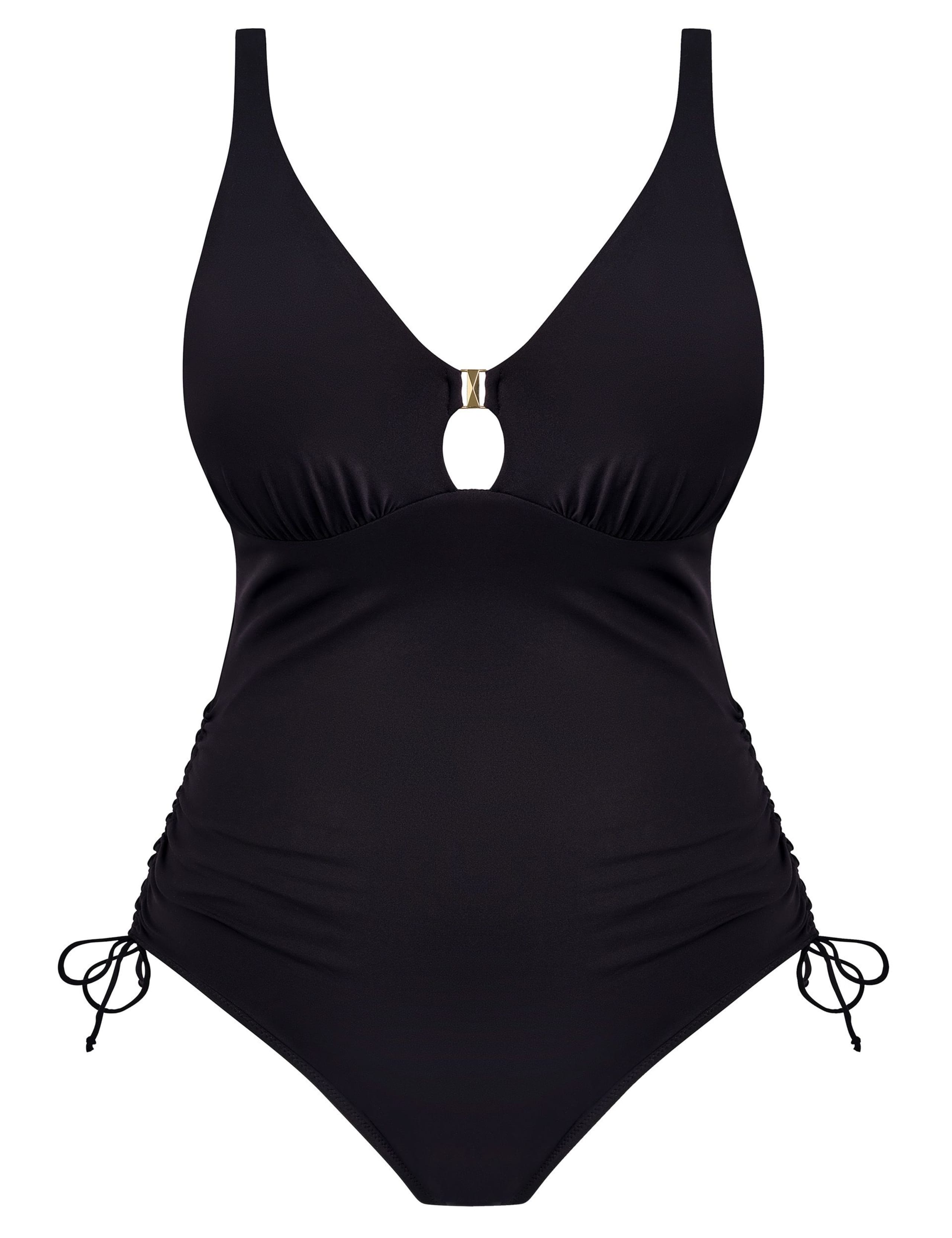 Merissa Ruched Plunge Swimsuit 2 of 5