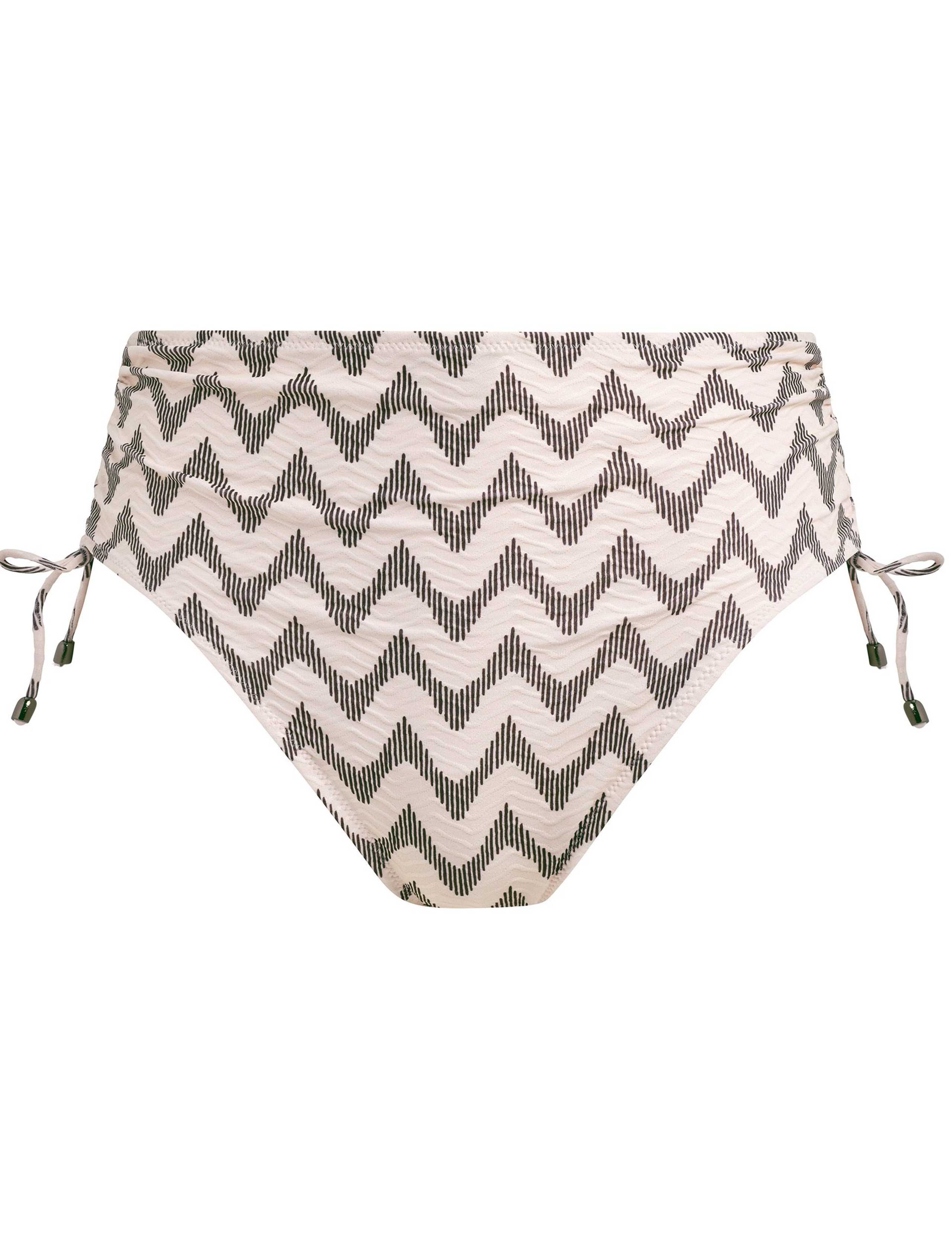 Vanuatu Geometric High Waisted Bikini Bottoms 2 of 4