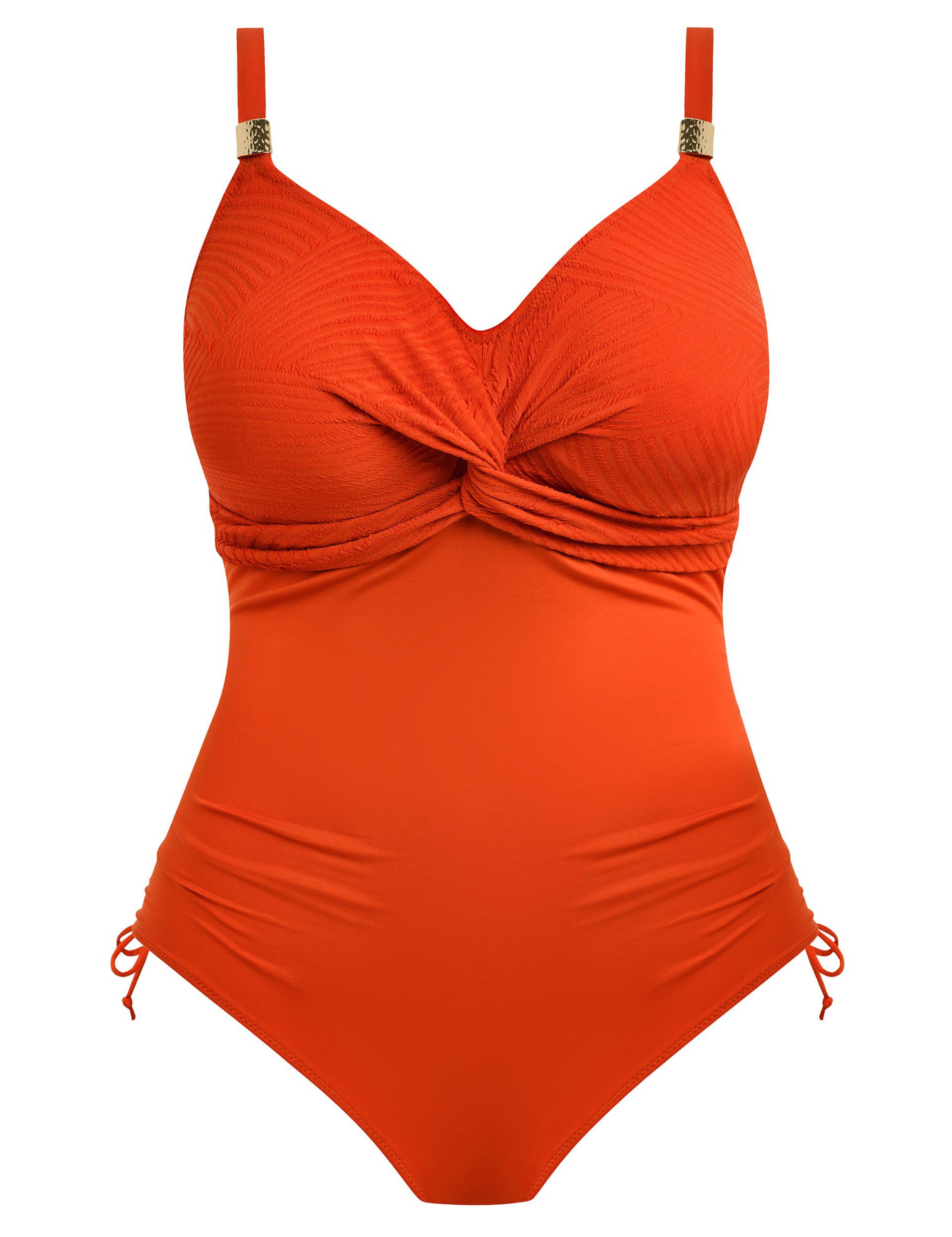 Ottawa Wired Wrap V-Neck Swimsuit 2 of 5