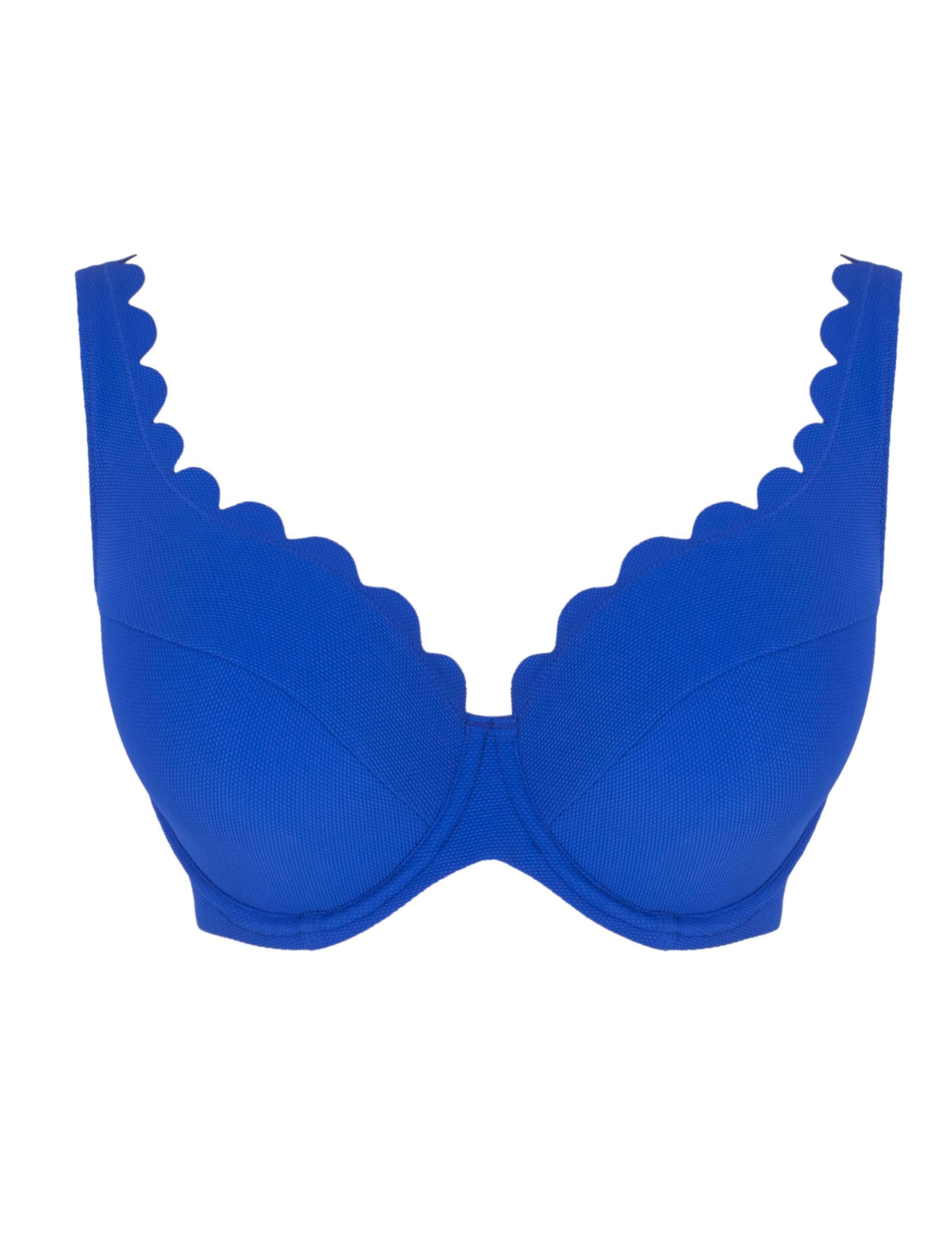 Lauren Wired Plunge Bikini Top 2 of 5