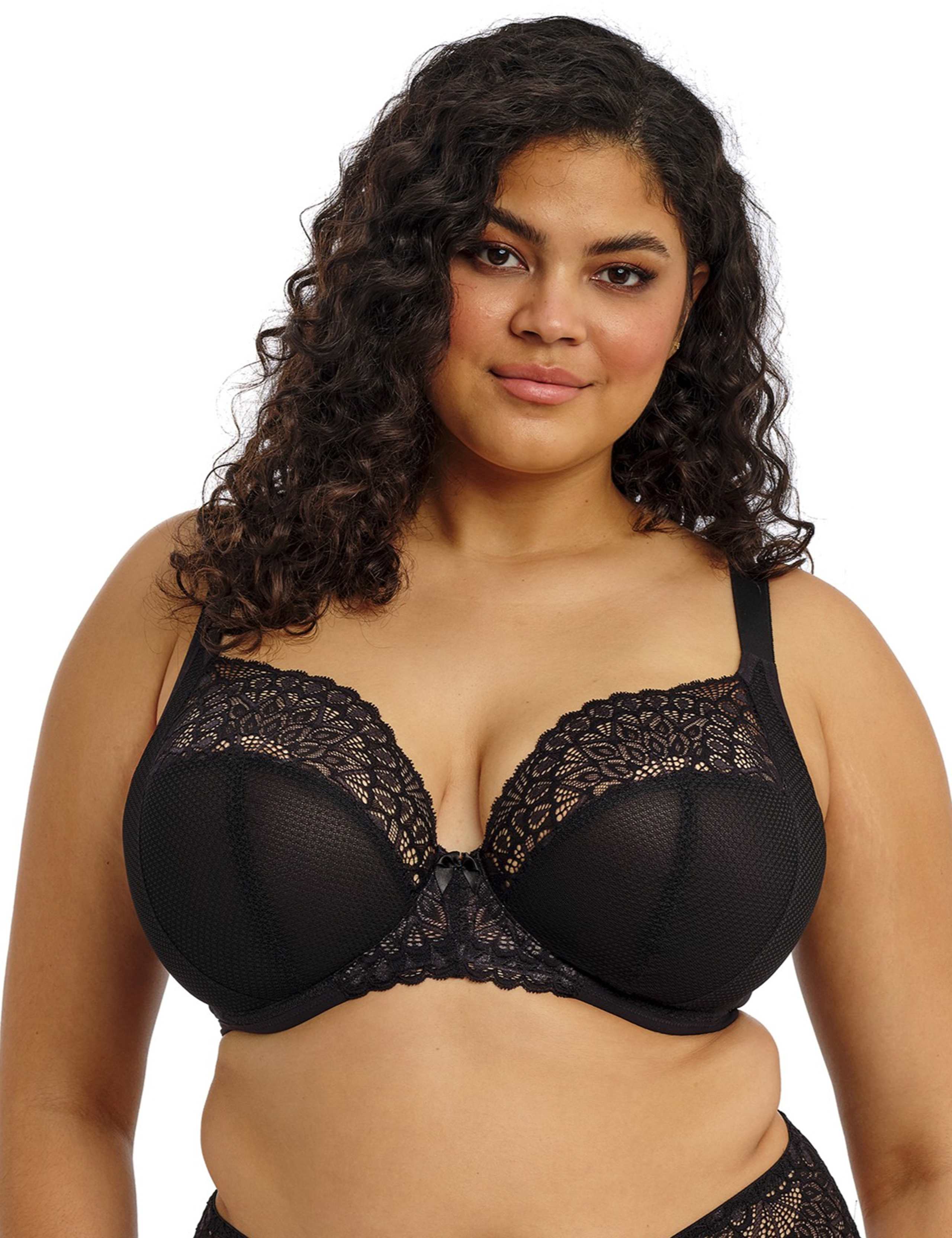 Tiernie Lace Wired Plunge Bra (DD-K) 3 of 5