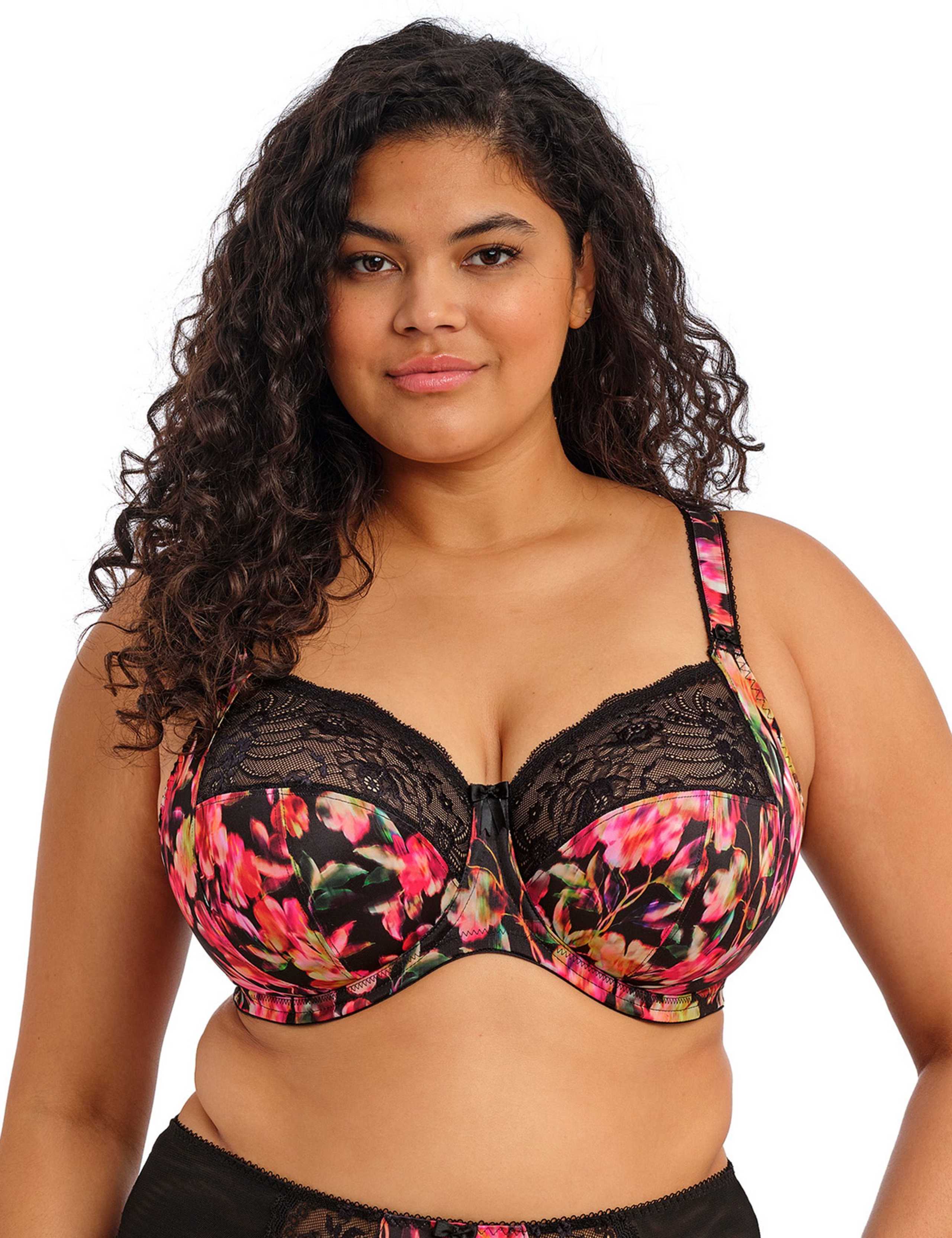 Morgan Floral Lace Wired Full Cup Bra (DD-KK) 3 of 4