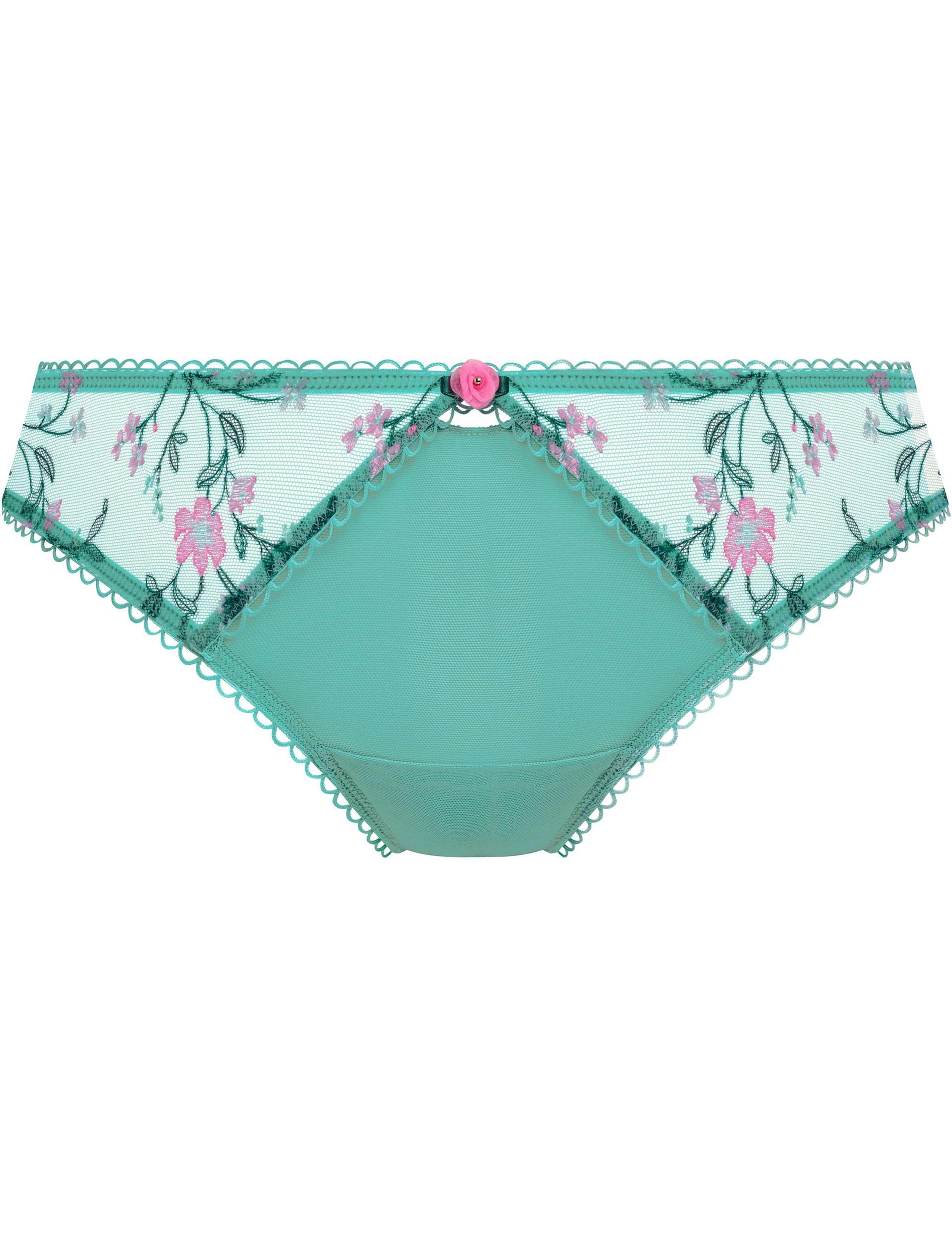 Love Crush Floral Embroidered Briefs 2 of 7