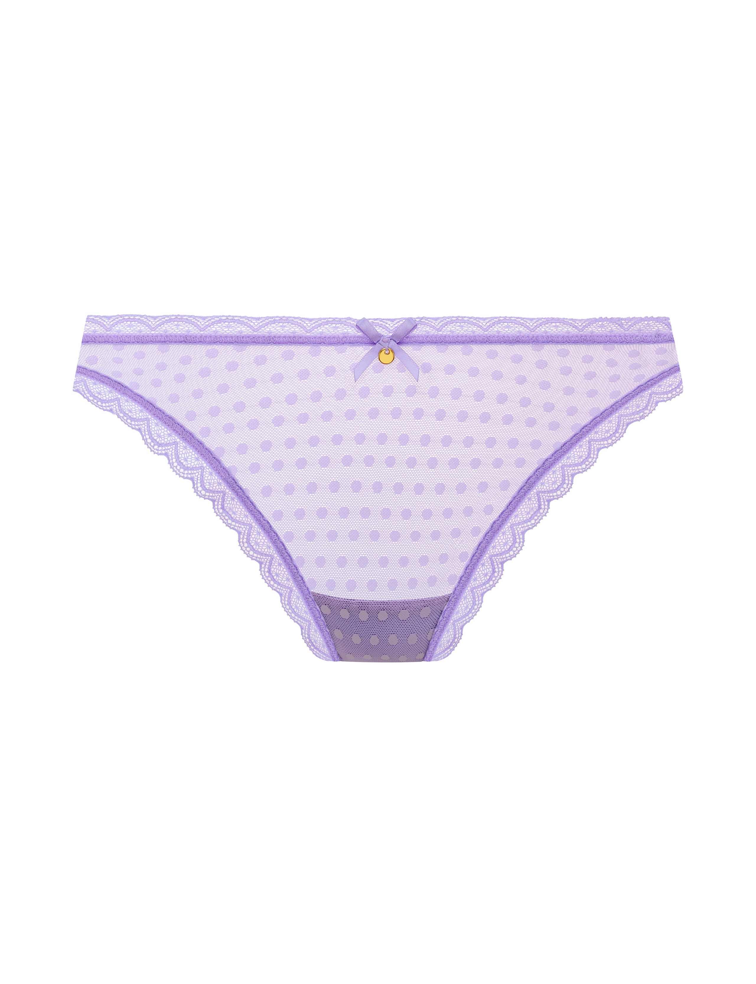 Spot-Light Mesh High Leg Knickers 2 of 6