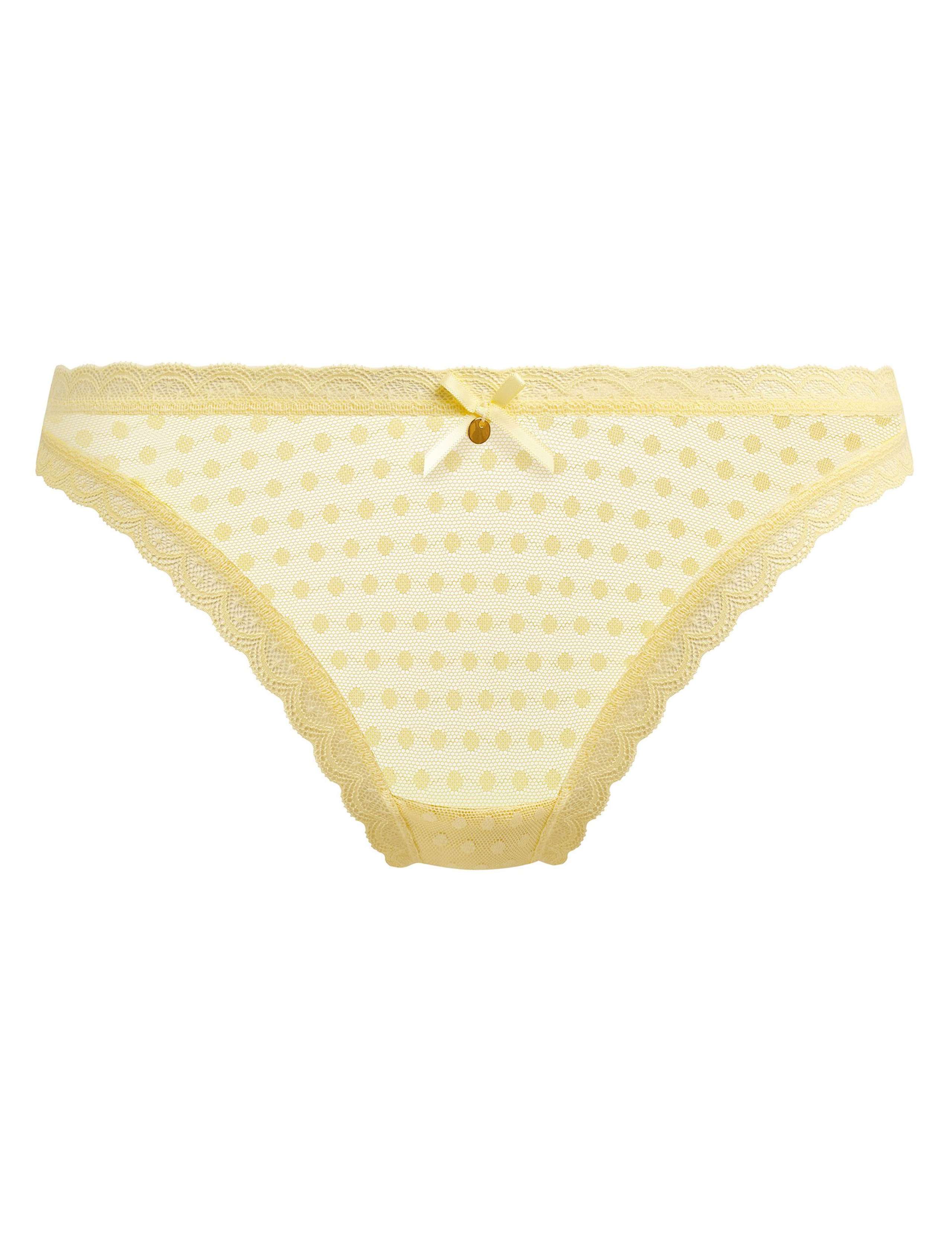 Spot-Light Mesh High Leg Knickers 2 of 7