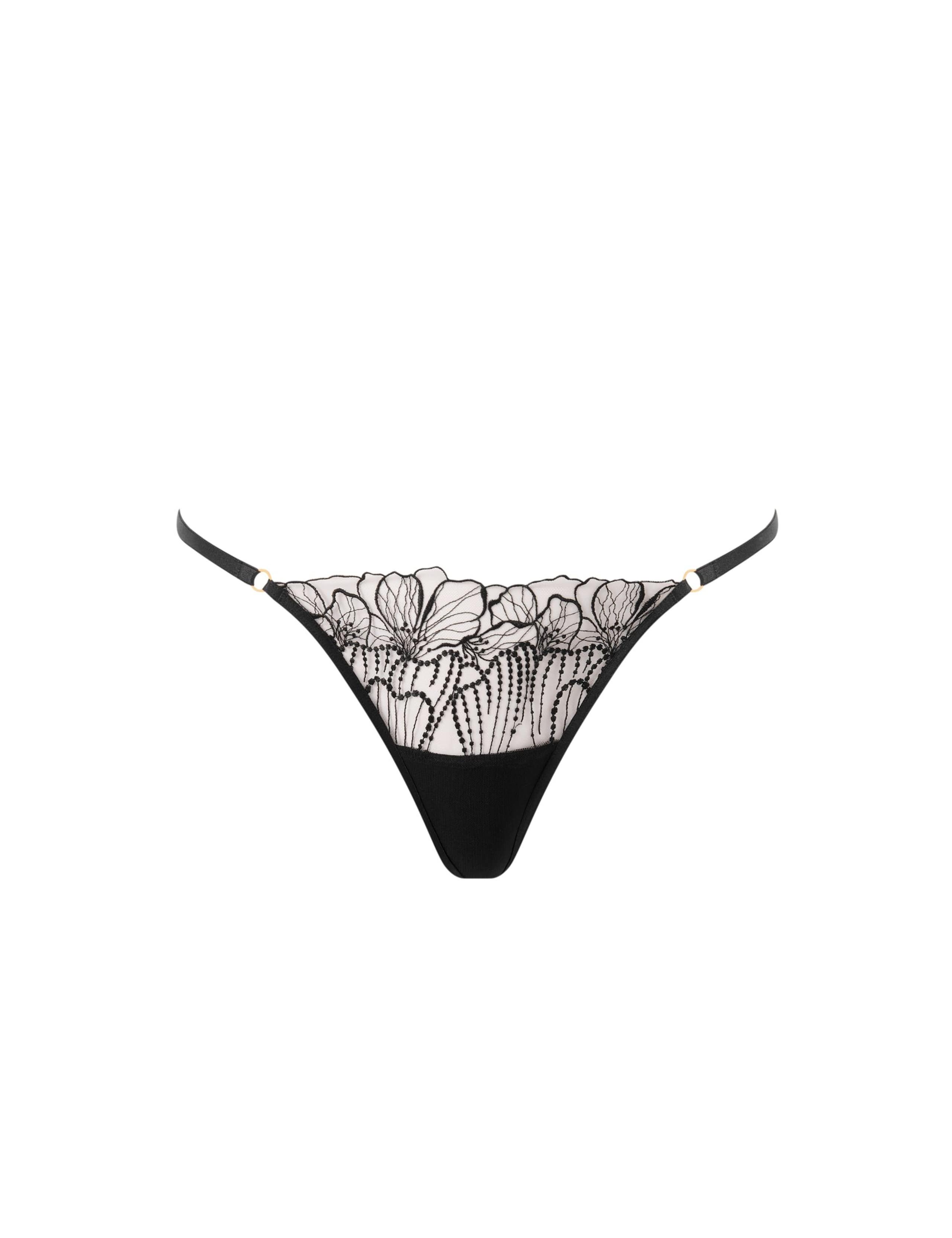Amarosa Floral Embroidery Thong 2 of 5