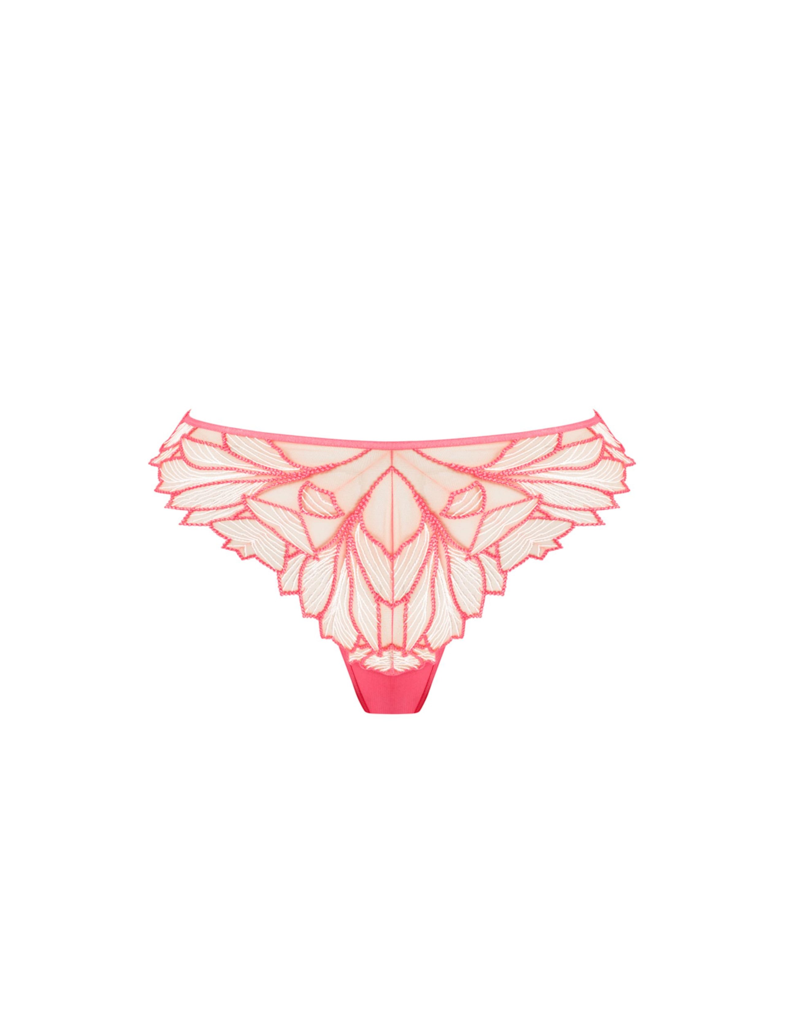 Eden Embroidered Thong 2 of 5