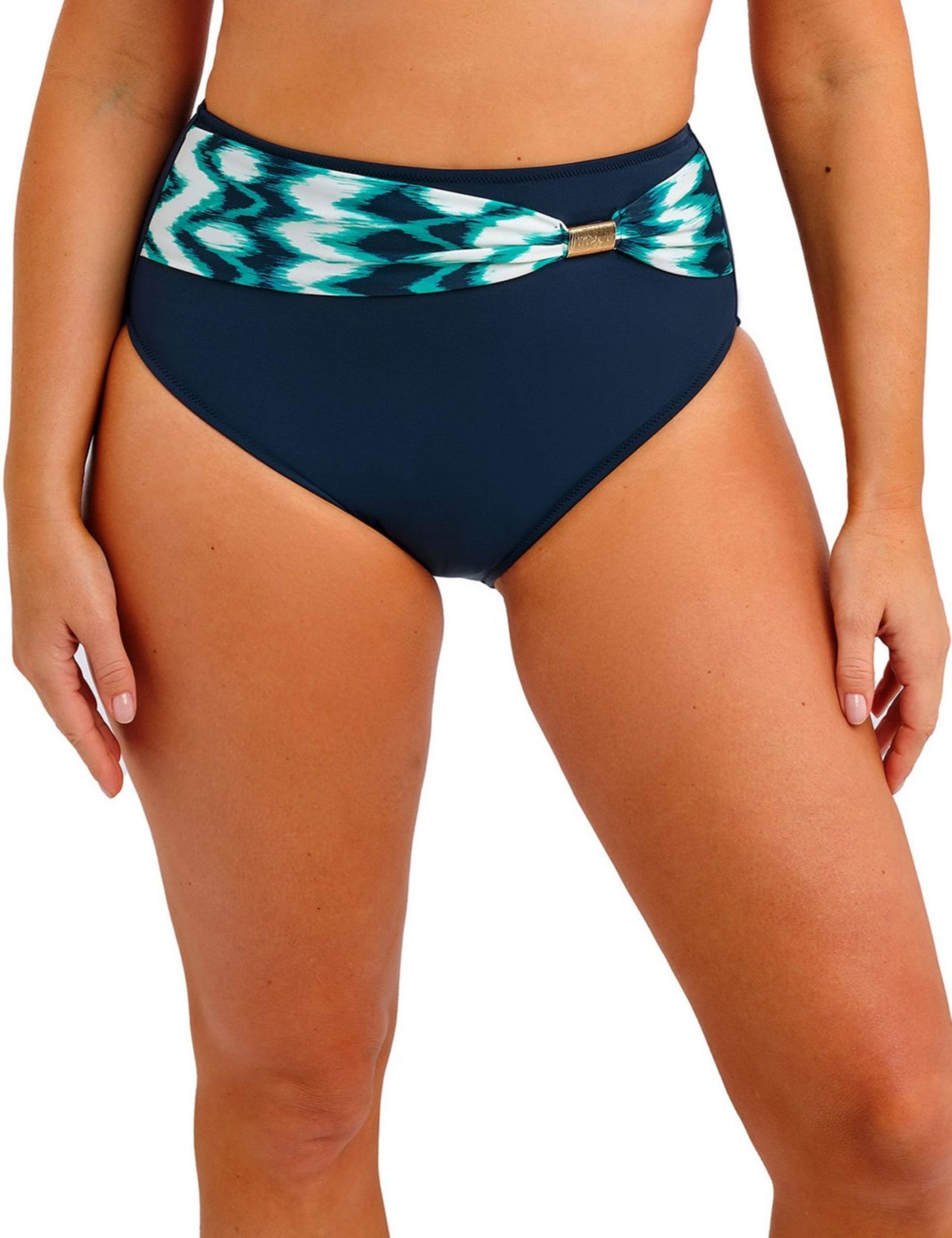 Sabana Printed High Waisted Bikini Bottoms 5 of 7