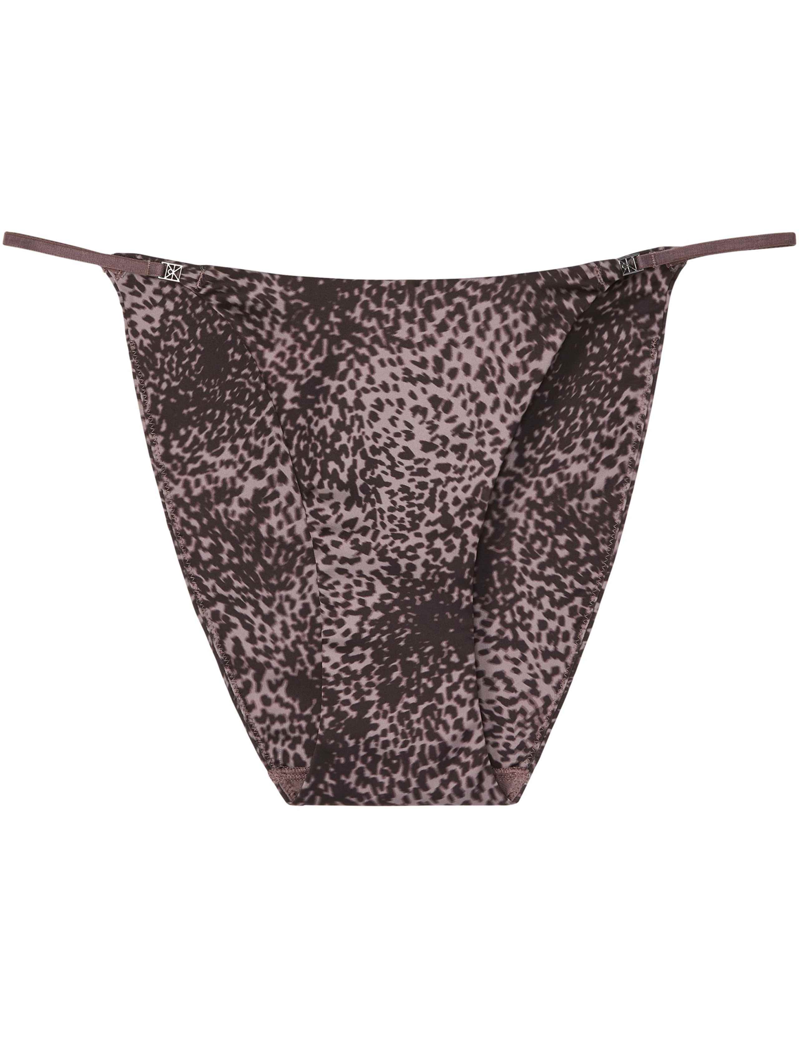 Signature Satin Animal Tanga Brazilian Knickers 2 of 6