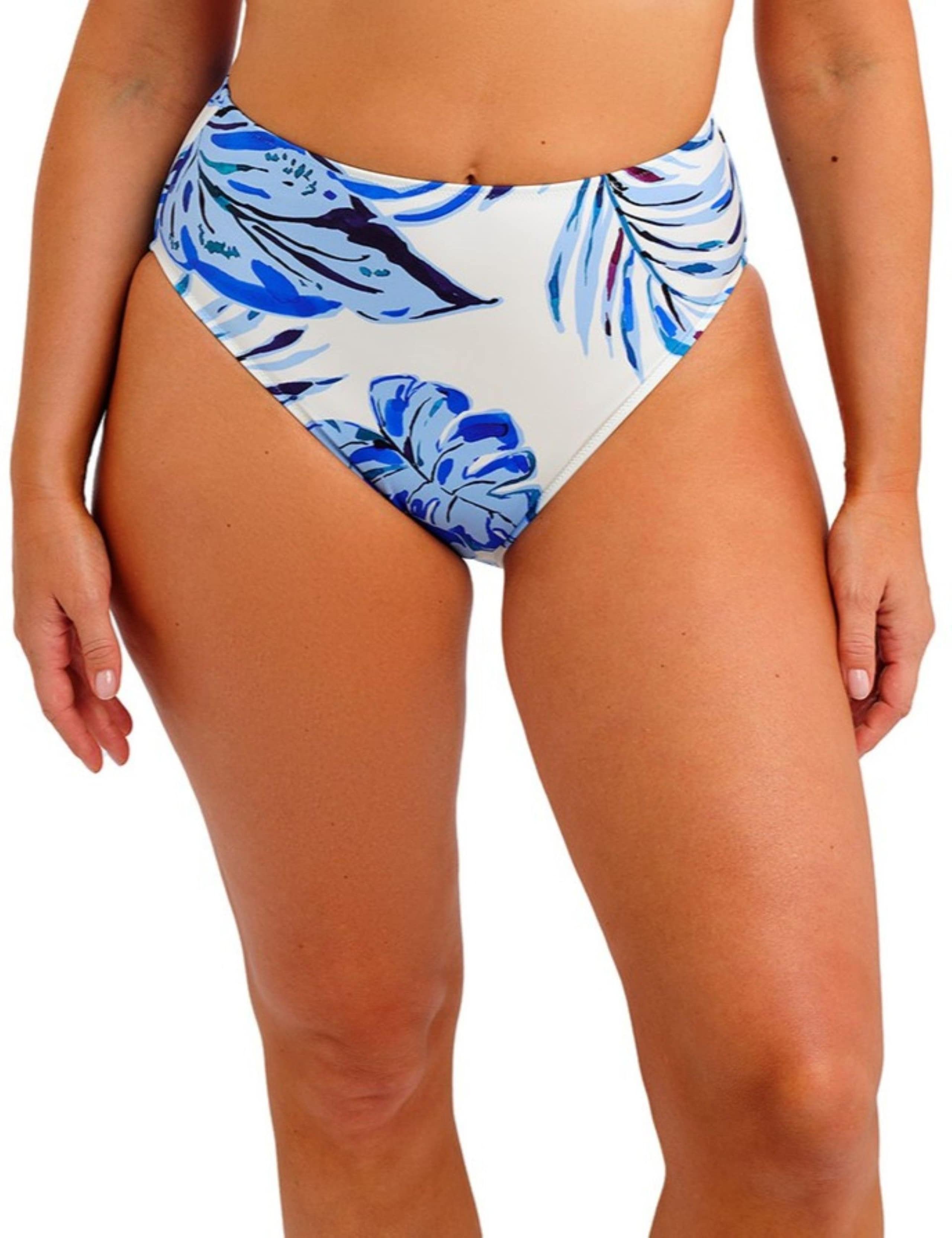 Kefalonia Printed High Waisted Bikini Bottoms 3 of 5