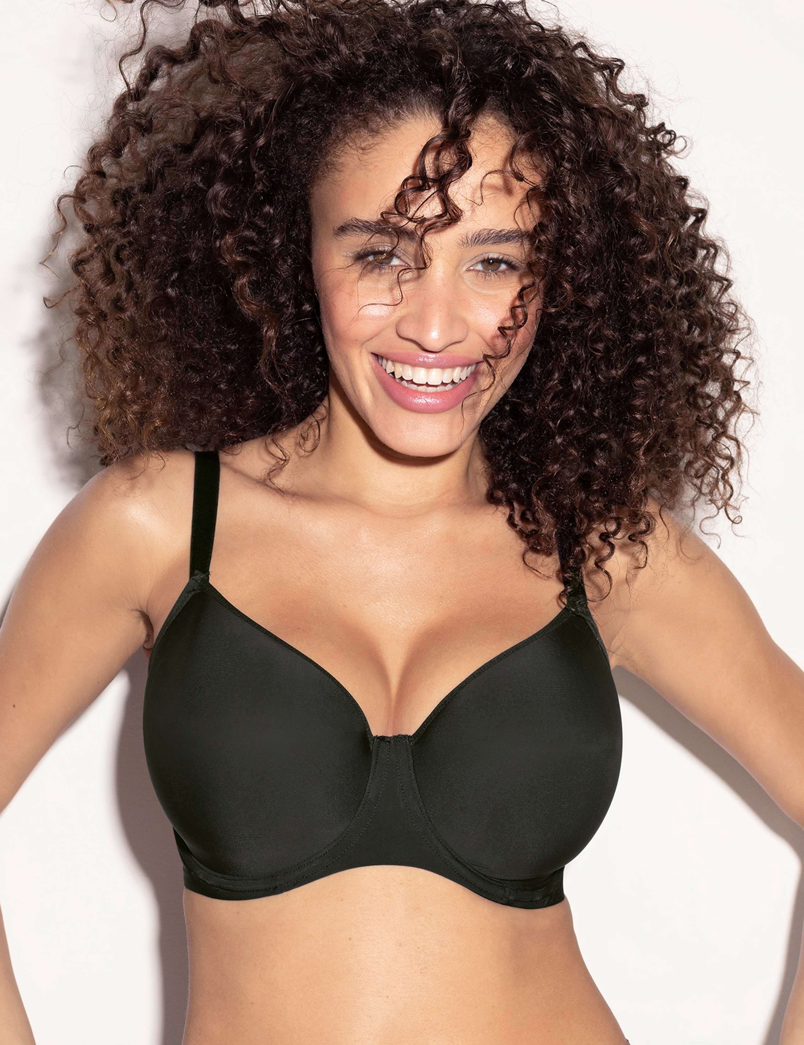 Essentially Smooth Wired Balcony Bra (D-HH) 1 of 5