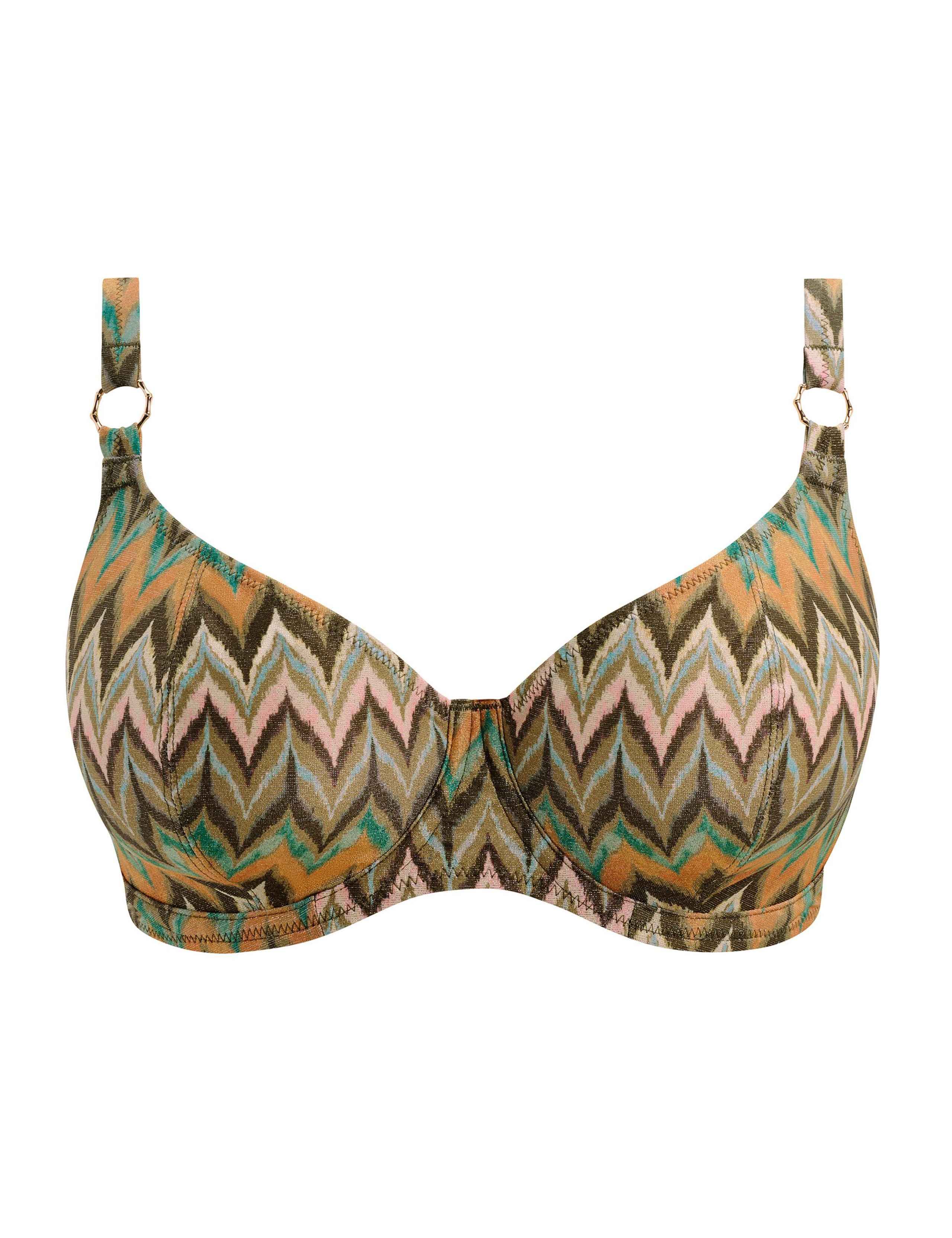 Arizona Wave Printed Wired Bikini Top (D-HH) 2 of 6