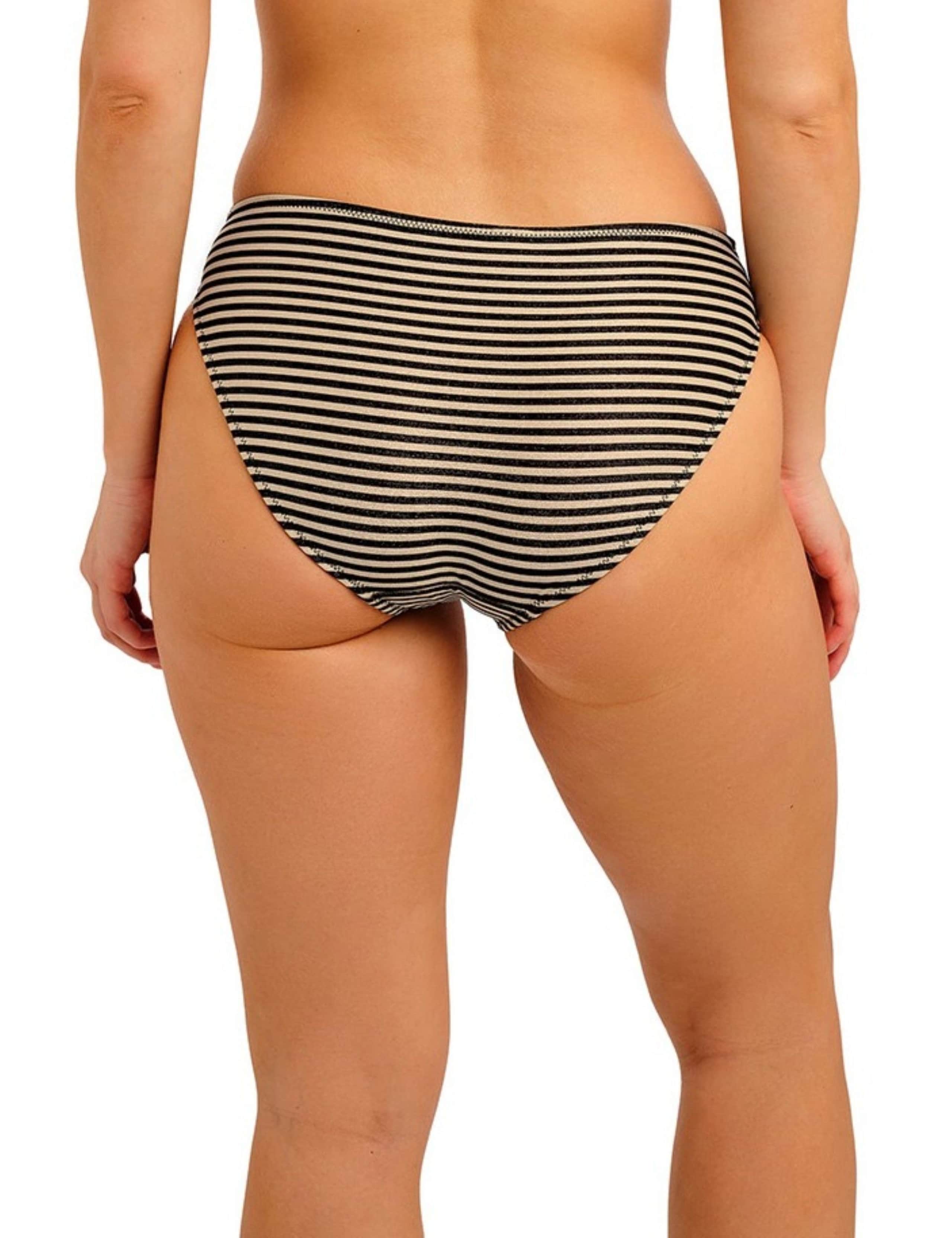 Arizona Wave Striped Bikini Bottoms 4 of 4