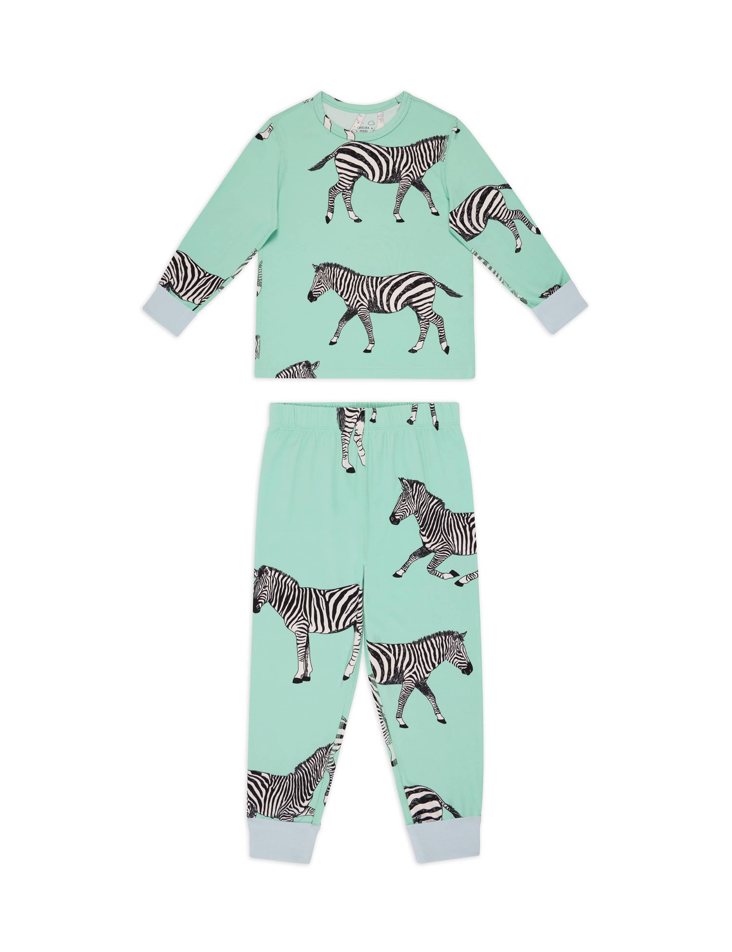 2 Pack Animal Print Pyjama Sets (1-12 Yrs) 4 of 6