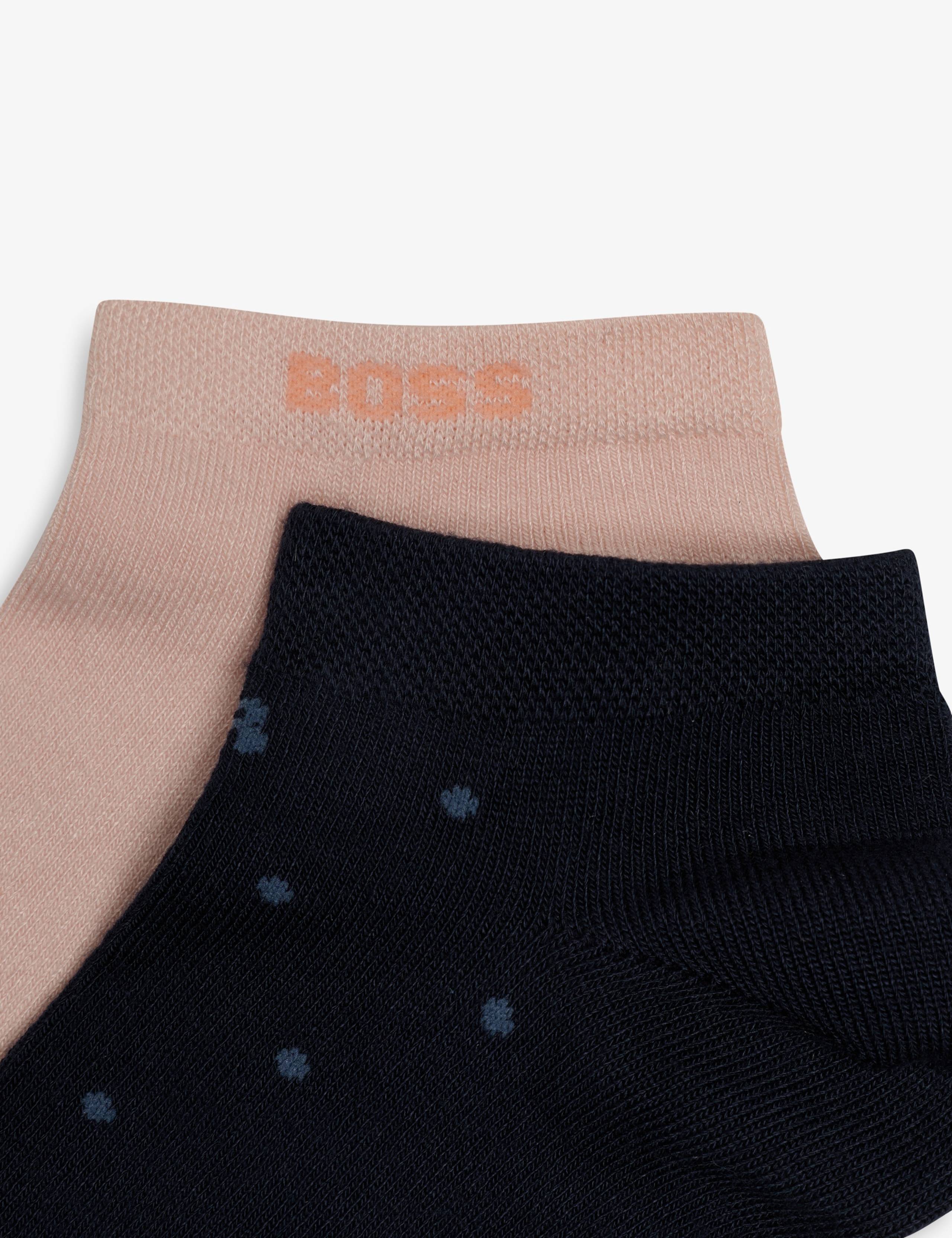 2 Pack Ankle High Socks 2 of 2