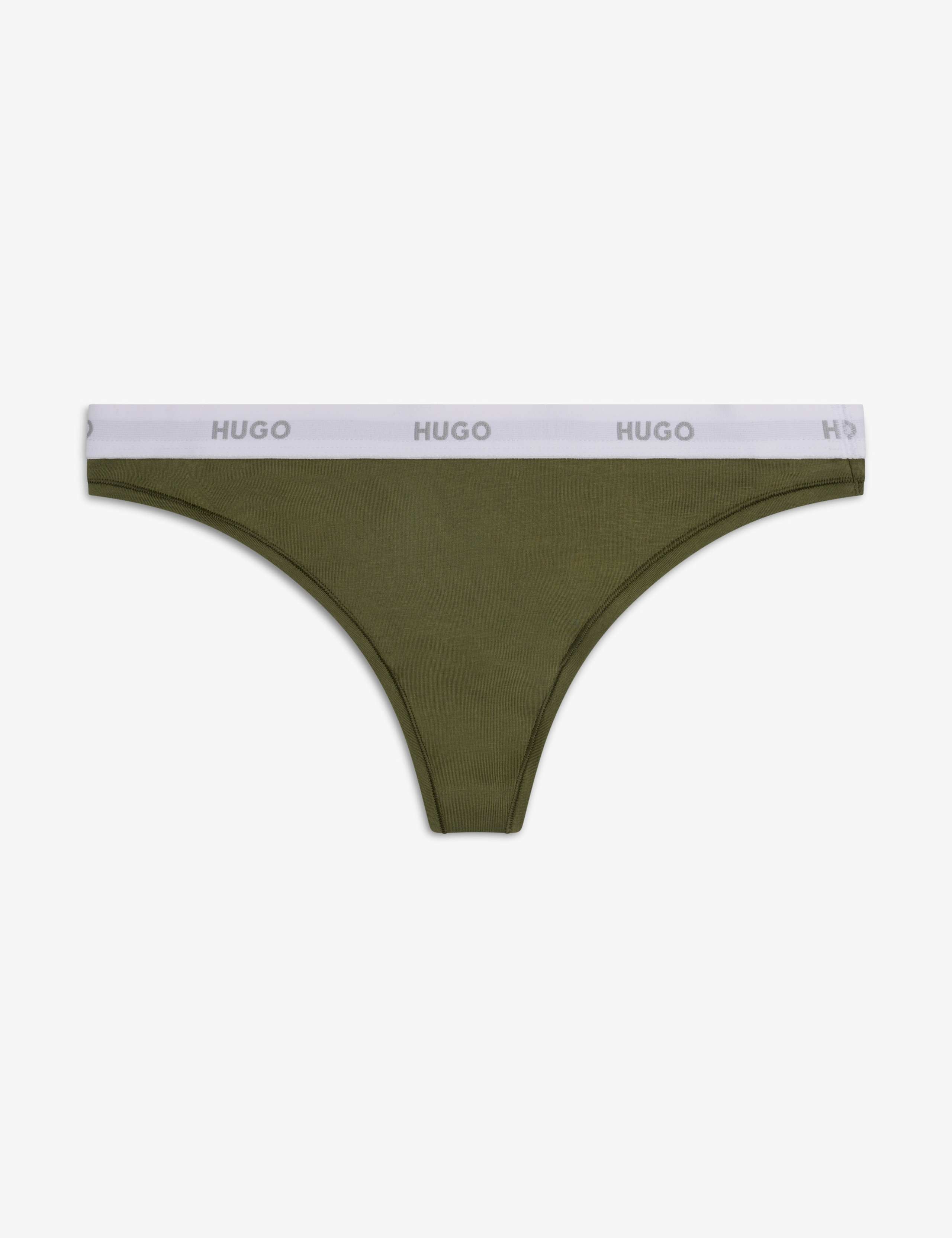 Cotton Rich High Rise Thong 1 of 2