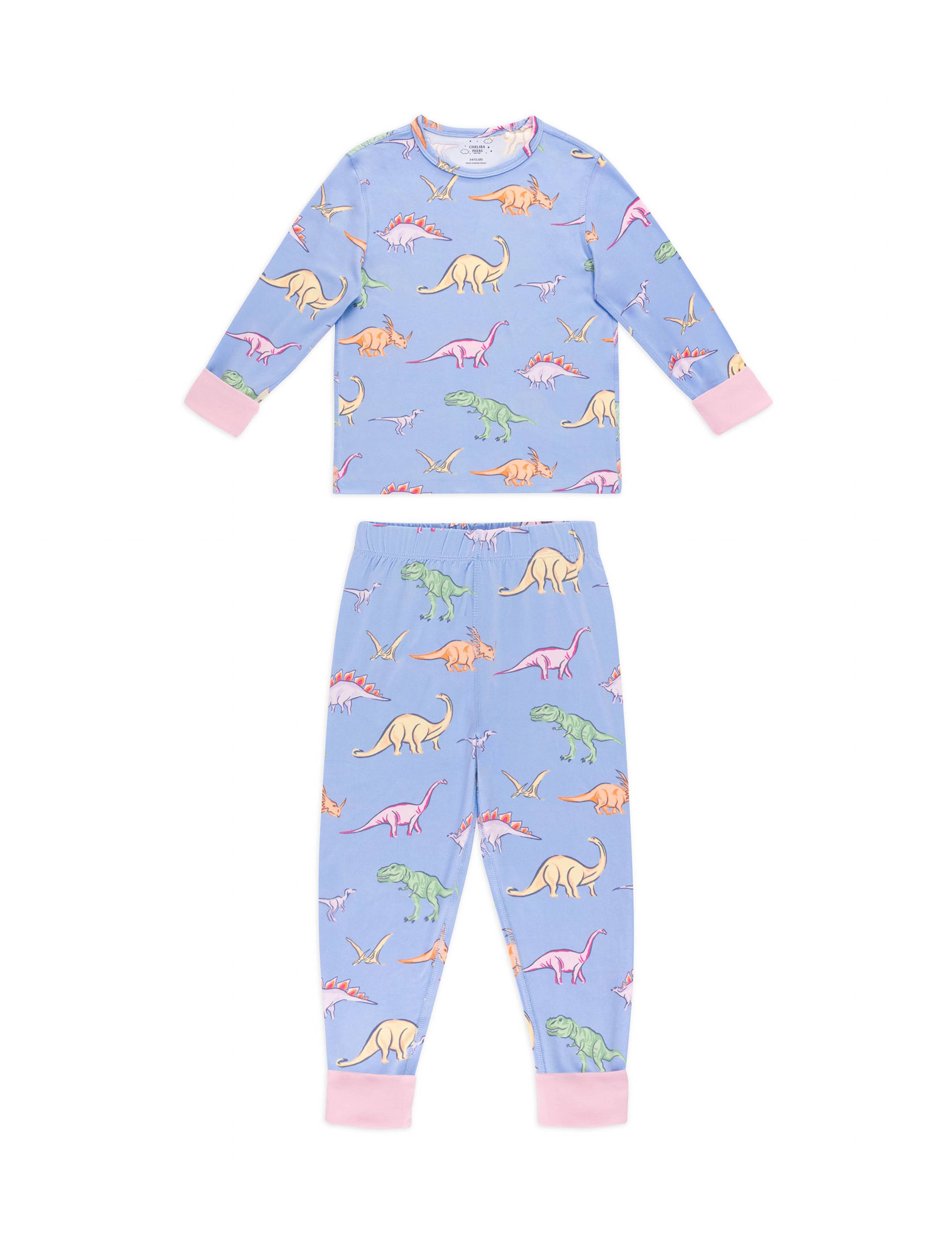 Dinosaur Print Kids Pyjamas (1-12 Yrs) 2 of 8