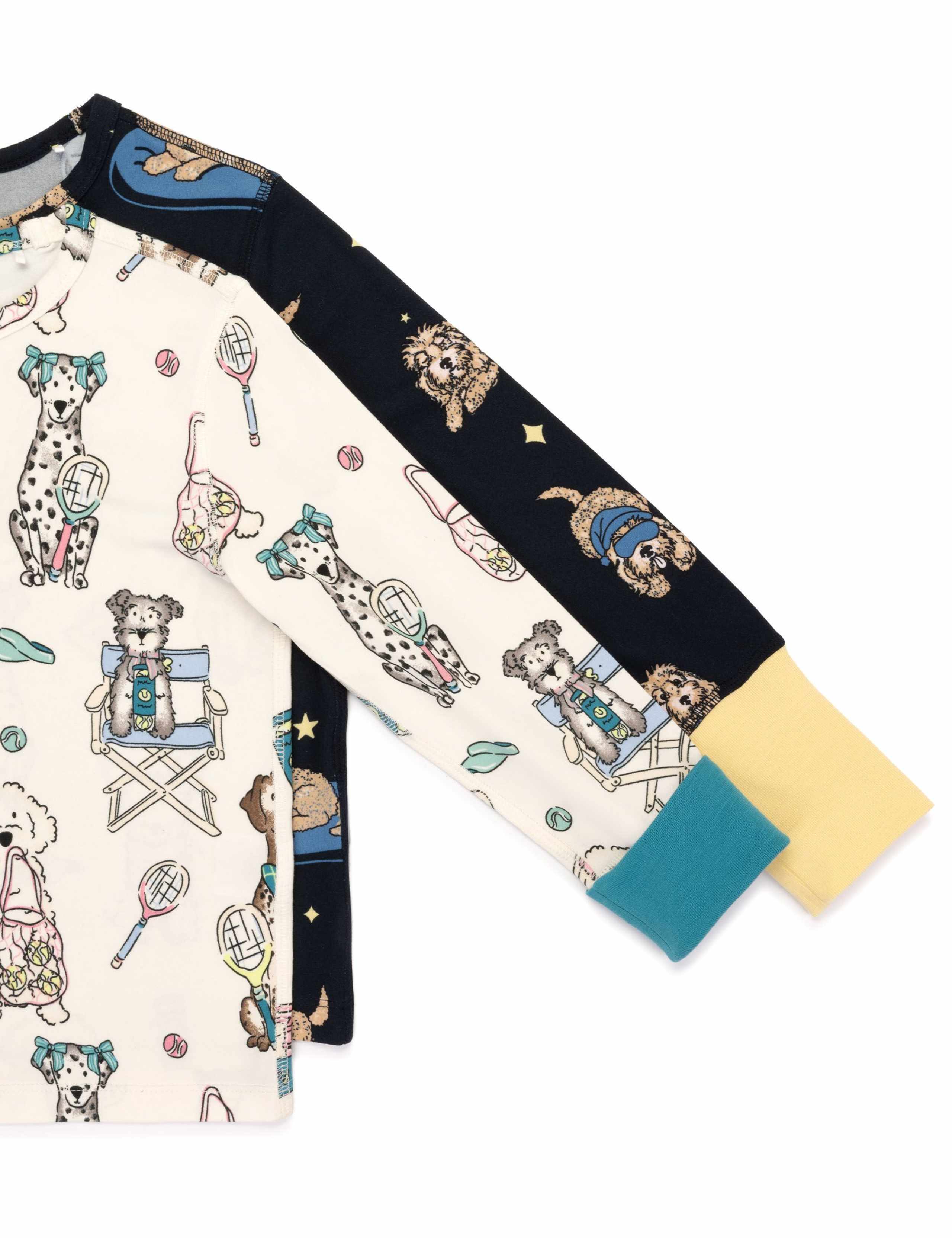 2 Pack Dog Pyjama Sets (1-12 Years) 5 of 6