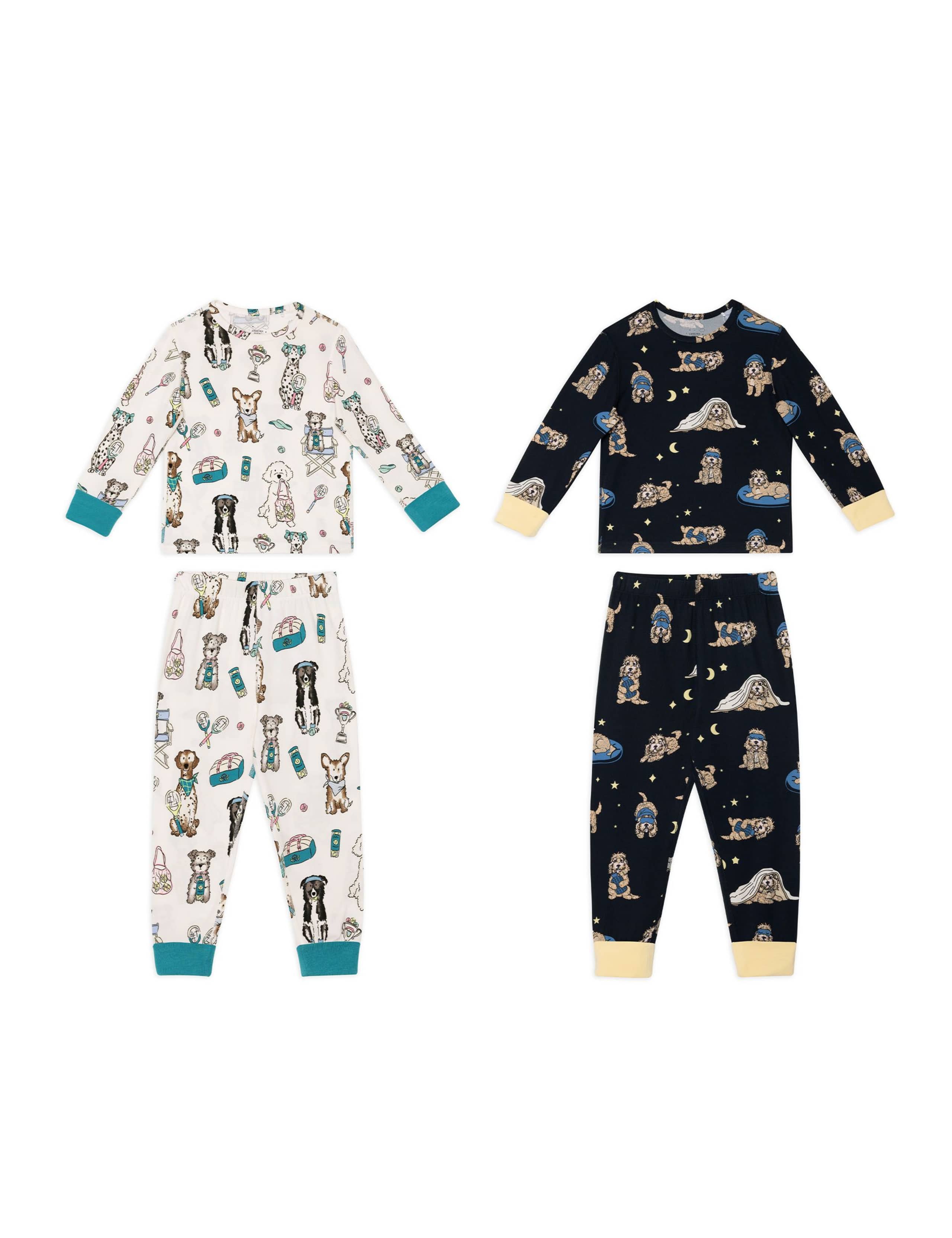 2 Pack Dog Pyjama Sets (1-12 Yrs) 2 of 6