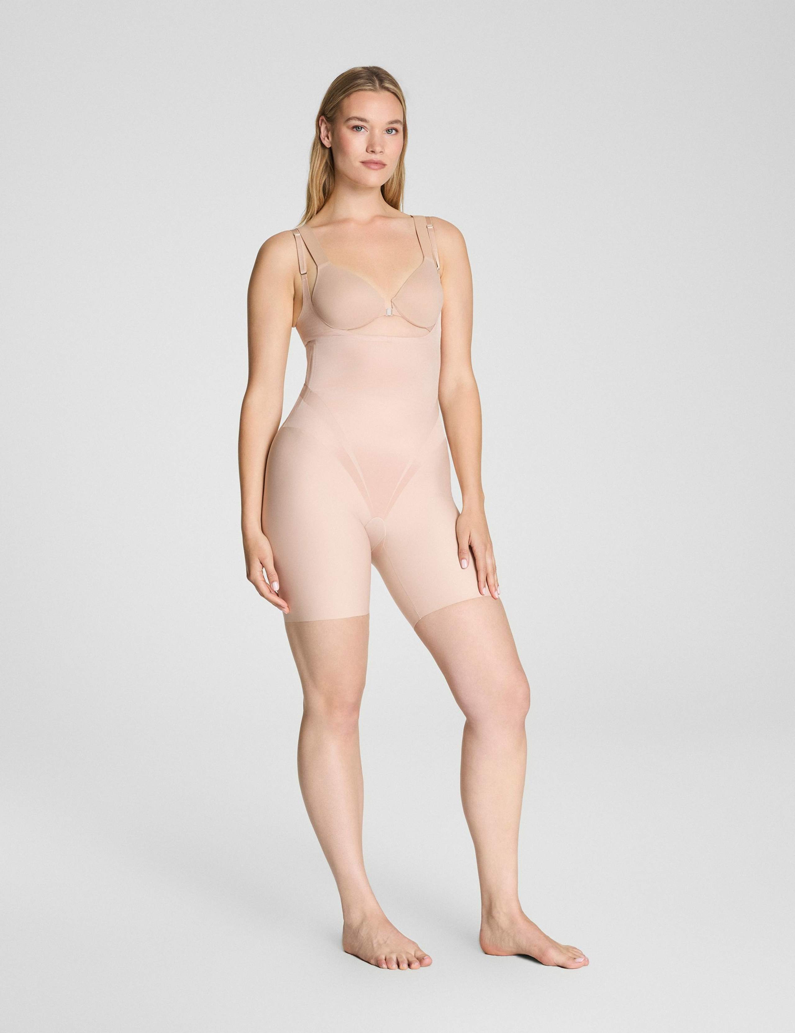 SPANXsupersculpt™ Transform Open Bust Mid Thigh Bodysuit 1 of 6