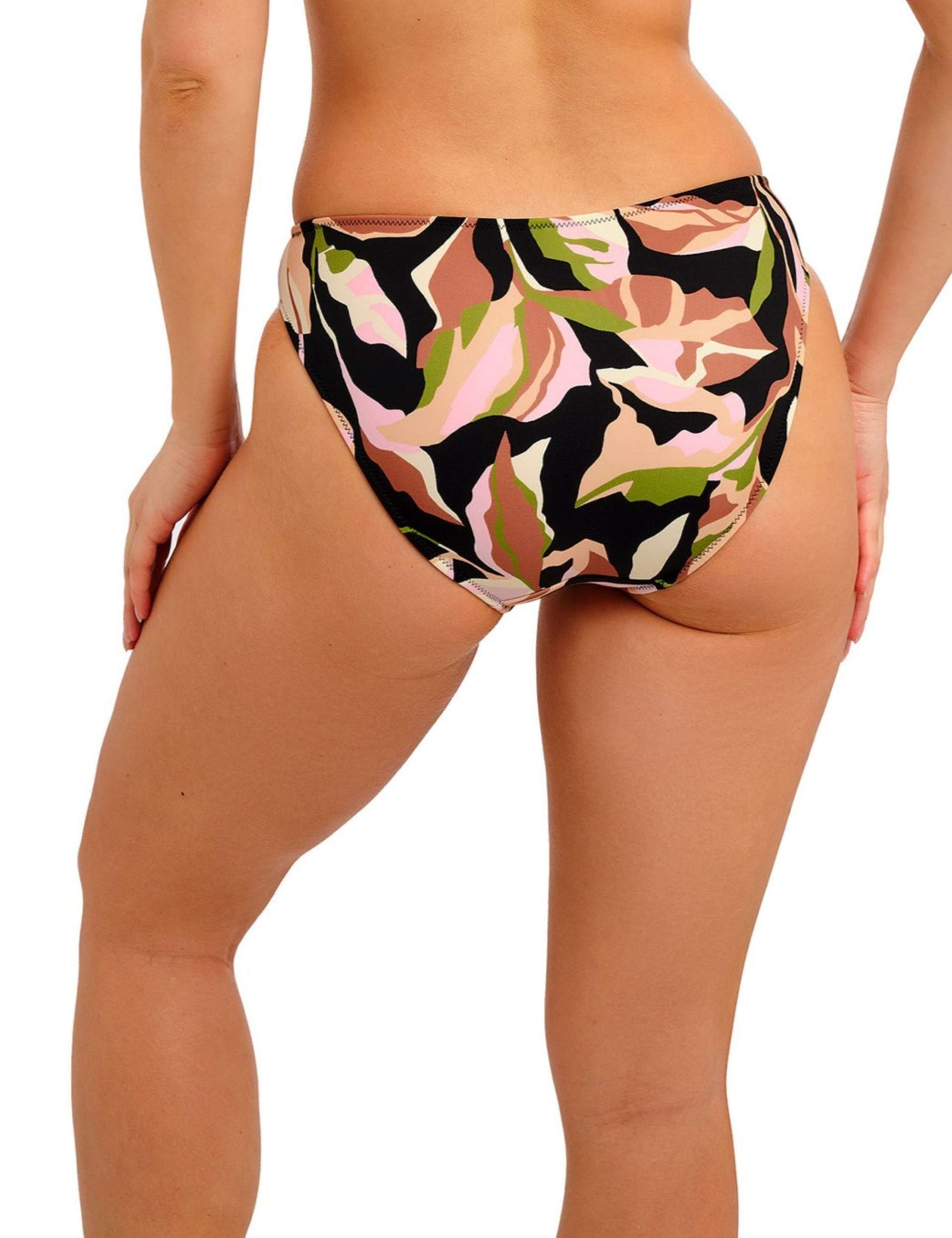 Ocean Avenue Printed High Leg Bikini Bottoms 4 of 5