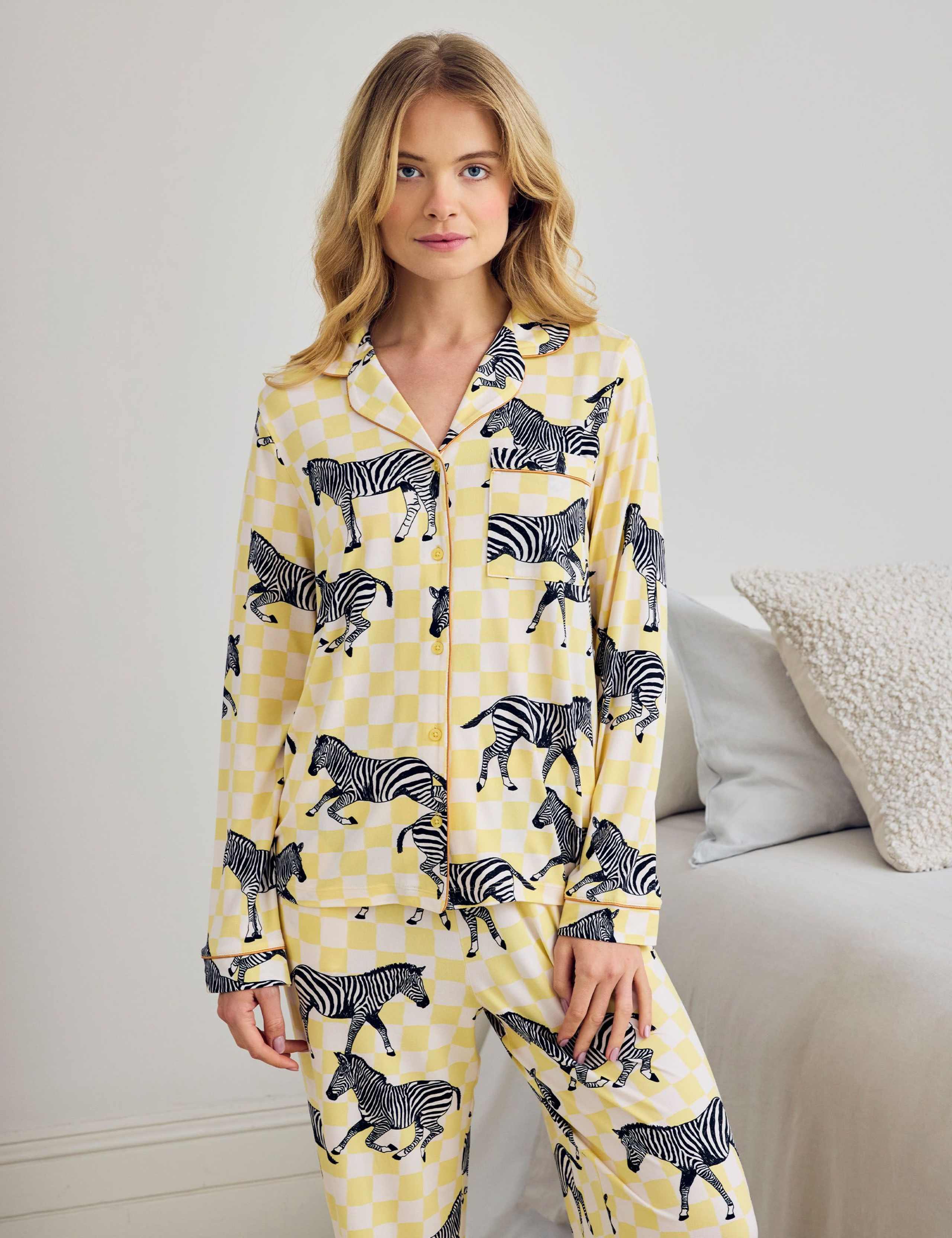 Animal Print Long Pyjama Set 2 of 5