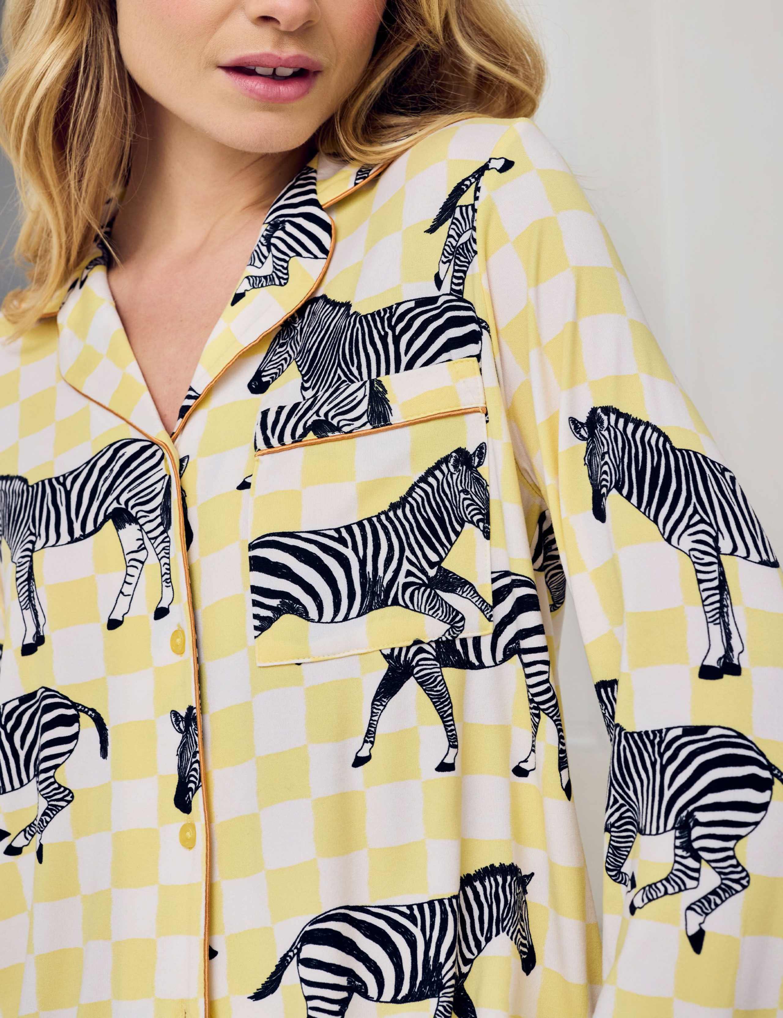 Animal Print Long Pyjama Set 4 of 5