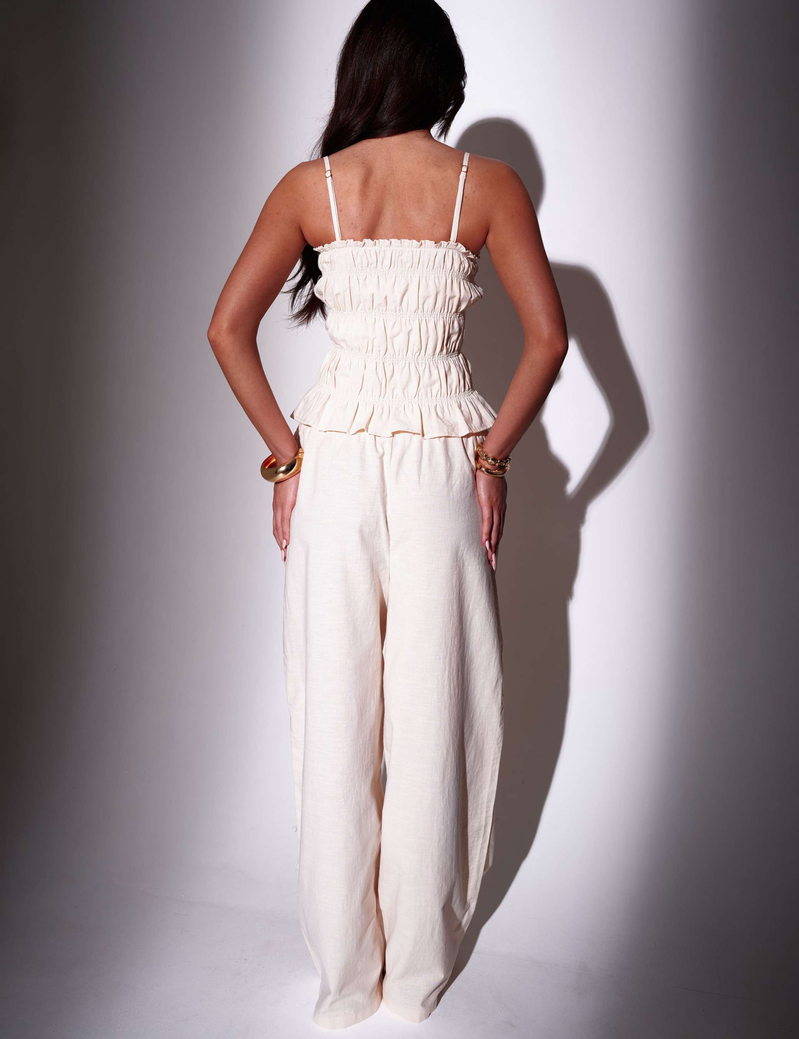 Lyocell Rich Wide Leg Trousers 5 of 5