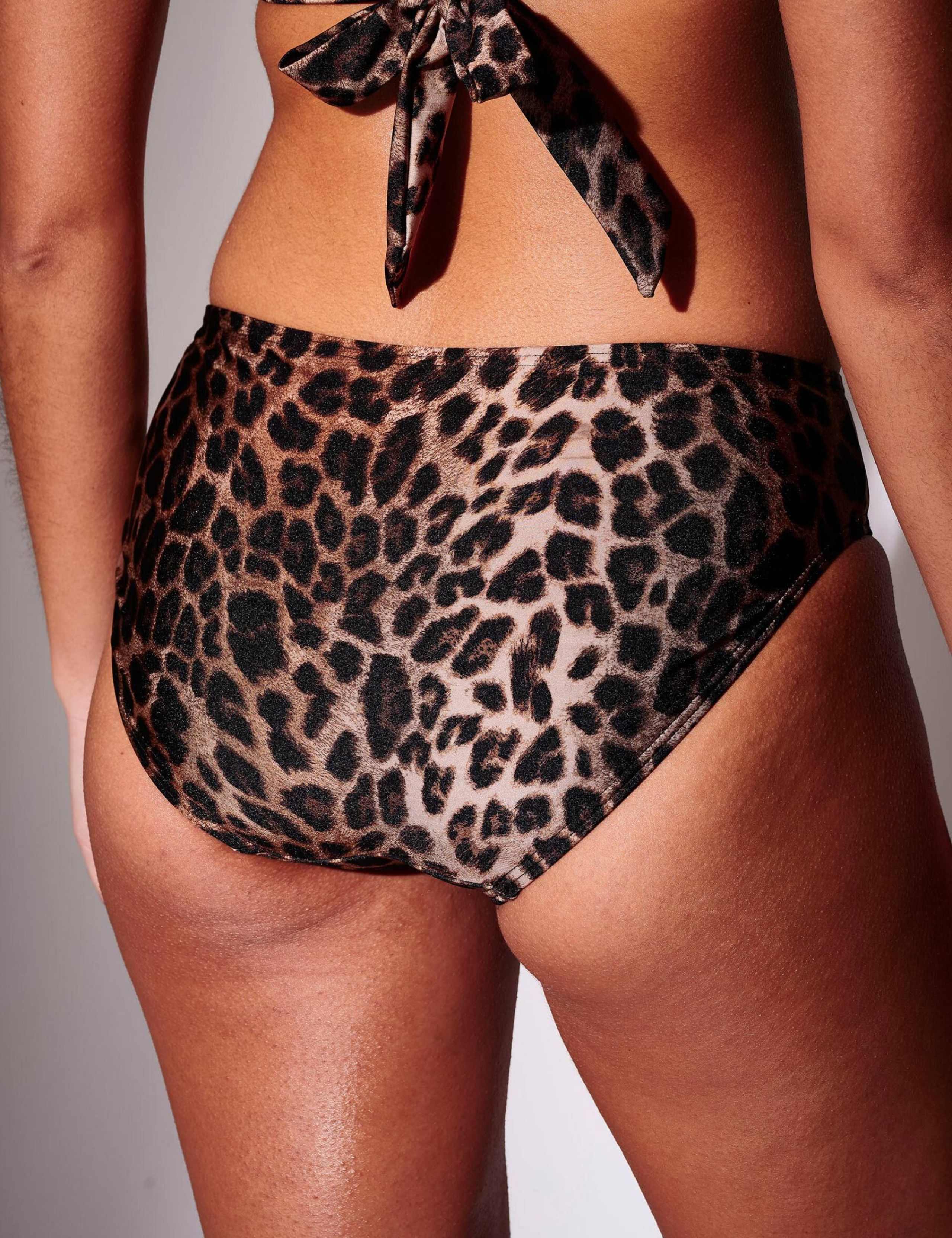 Leopard Print Hipster Bikini Bottoms 4 of 4