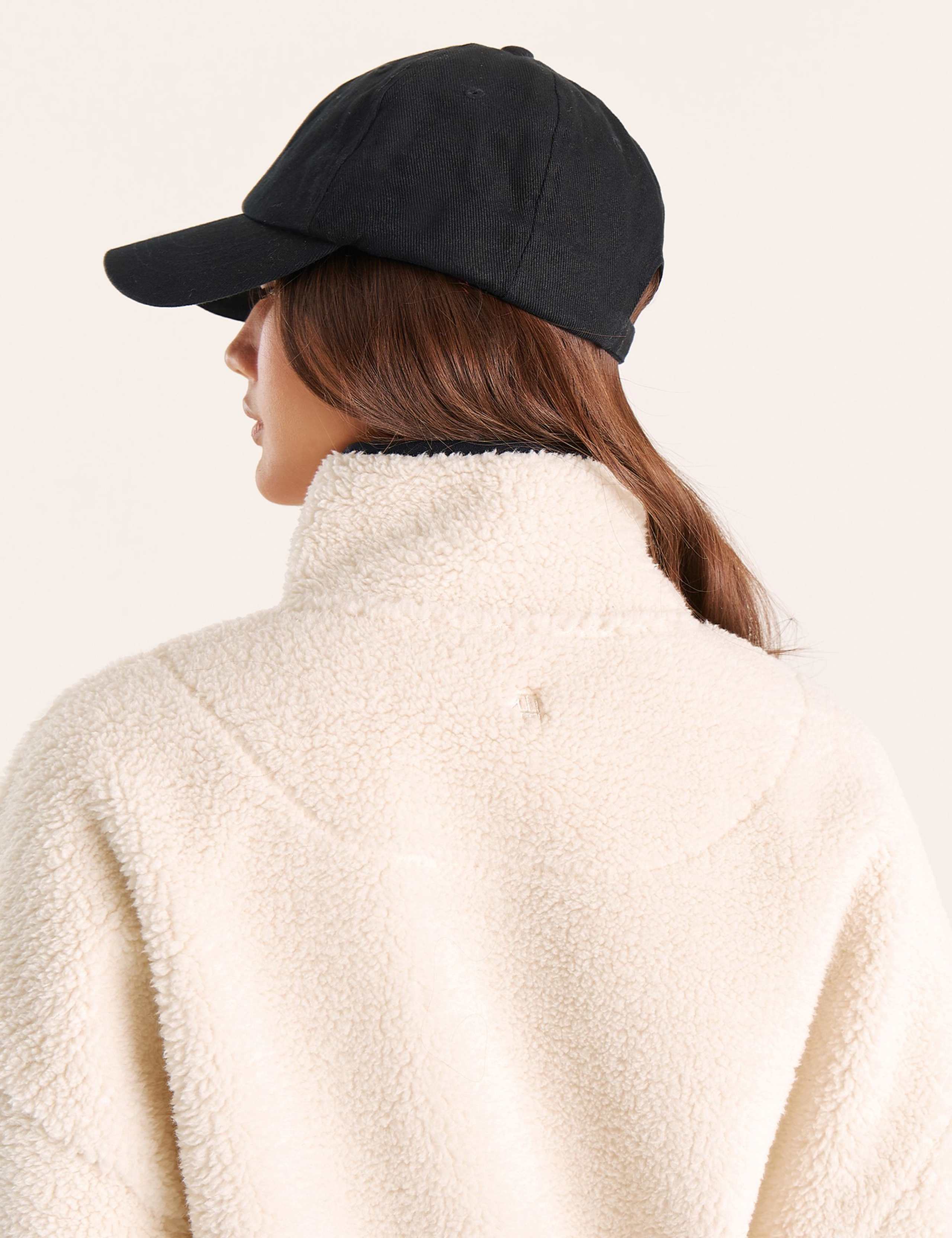 Zip Up Funnel Neck Fleece Jacket 6 of 6