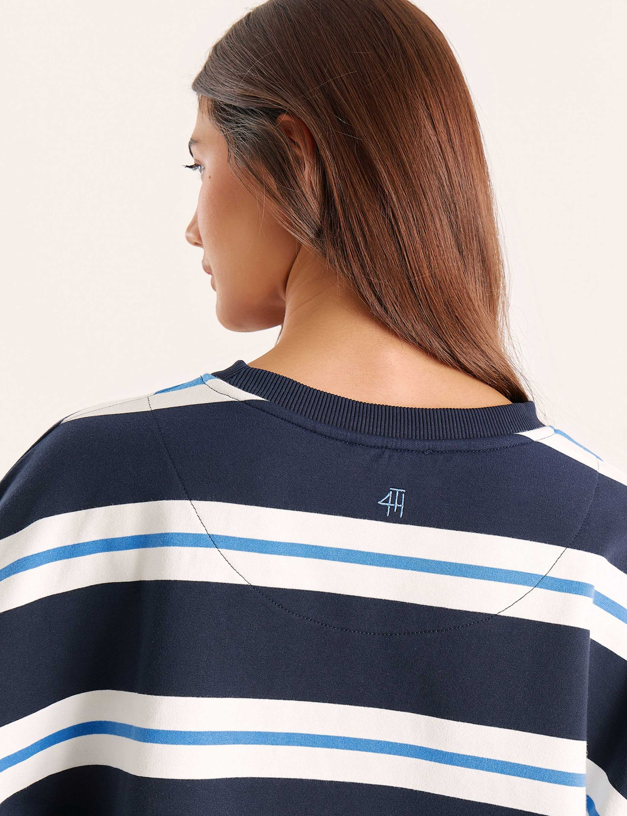 Pure Cotton Striped Top 4 of 5