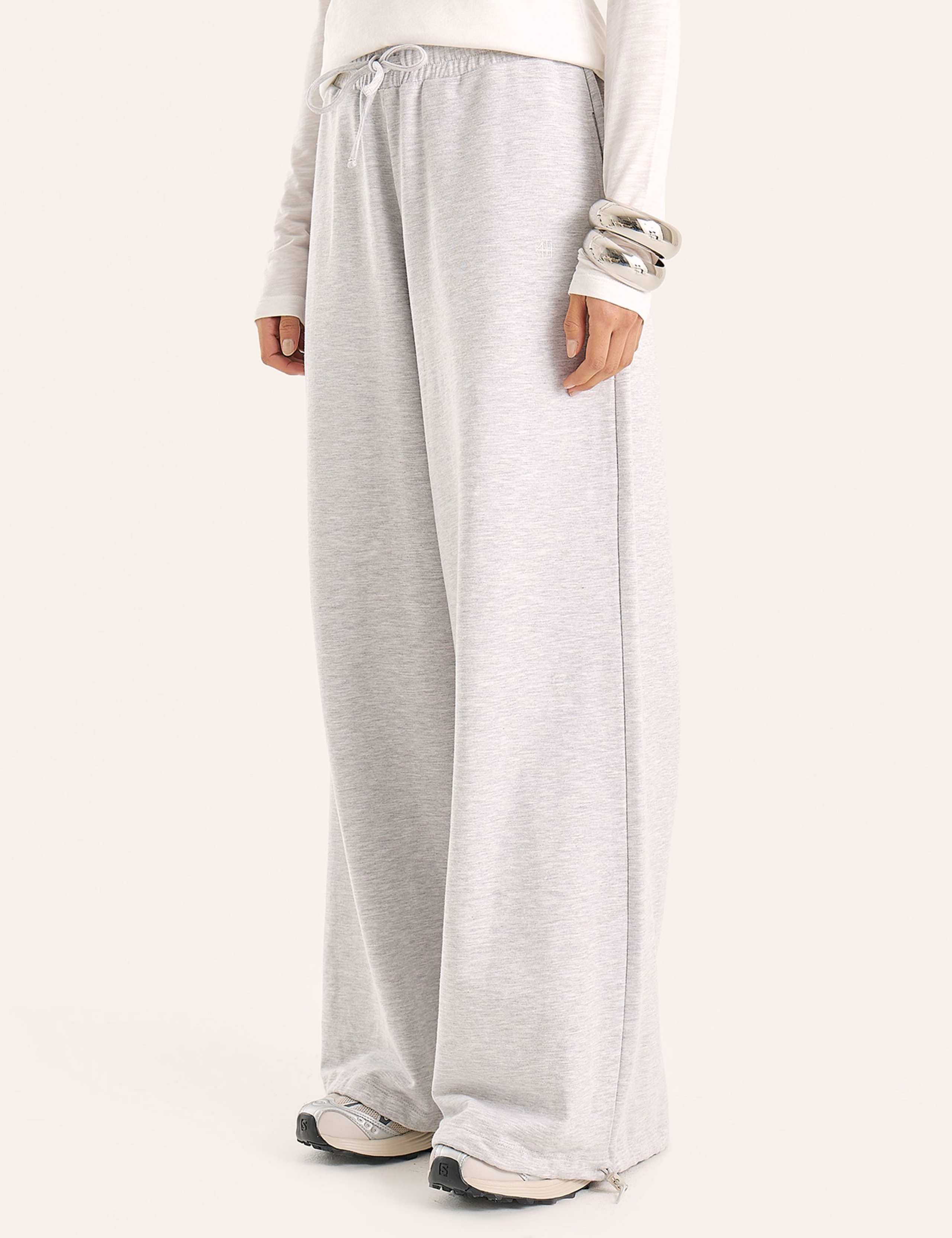 Pure Cotton Elasticated Waist Joggers 4 of 5