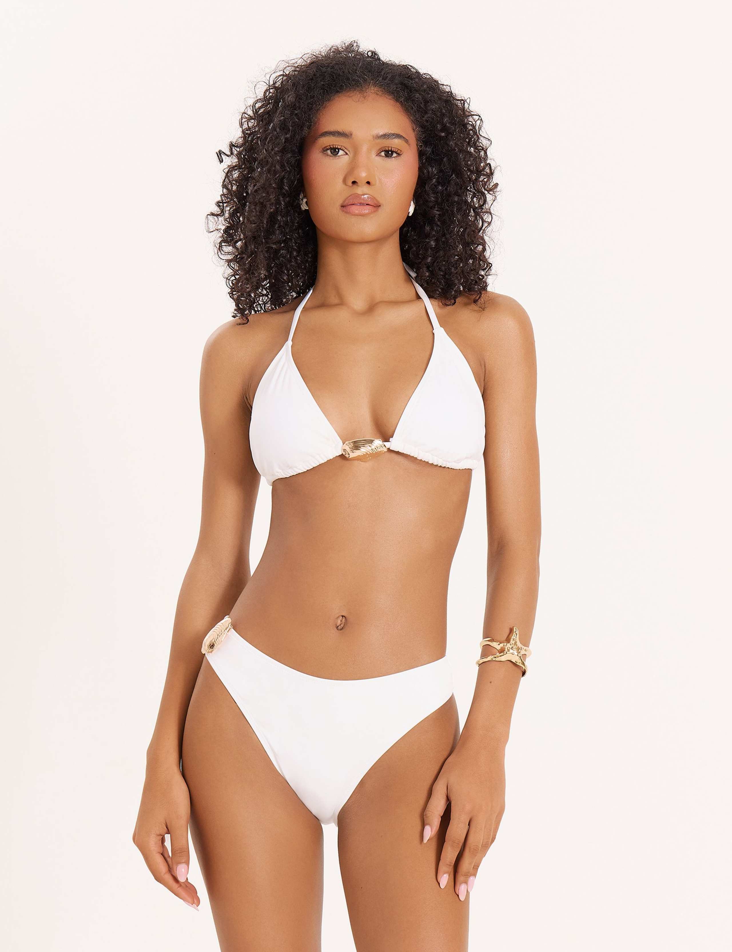 Davina Halterneck Triangle Bikini Top 4 of 6