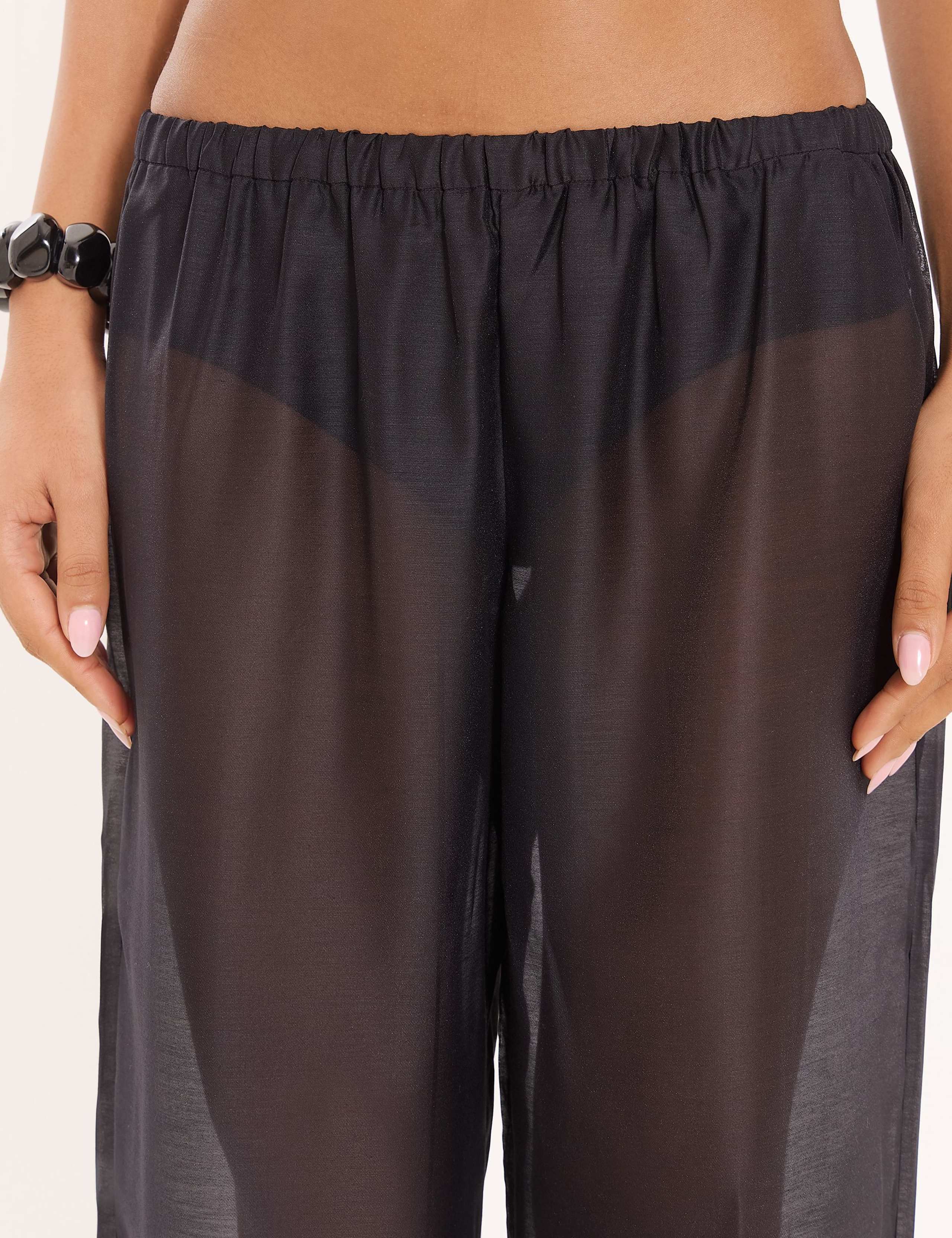 Elasticated Waist Relaxed Trousers 5 of 5