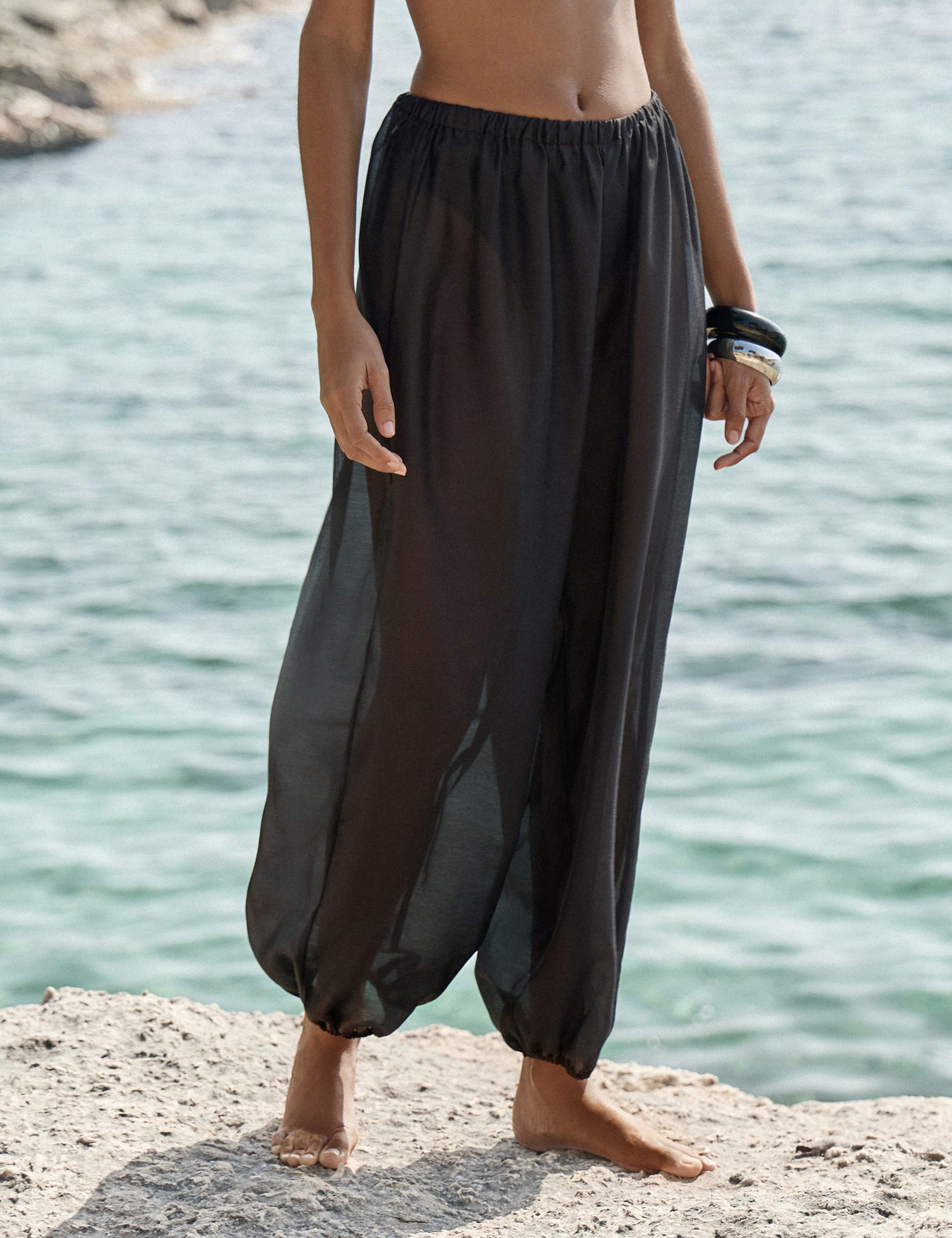 Elasticated Waist Relaxed Trousers 7 of 9