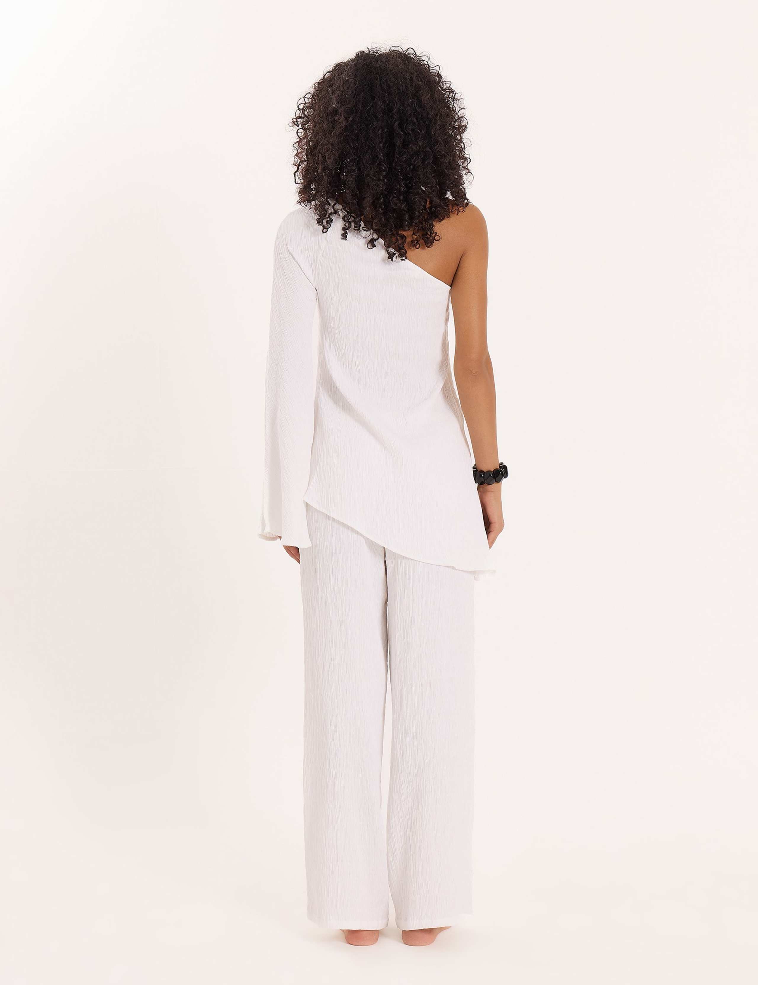 Pure Cotton Elasticated Waist Trousers 3 of 5