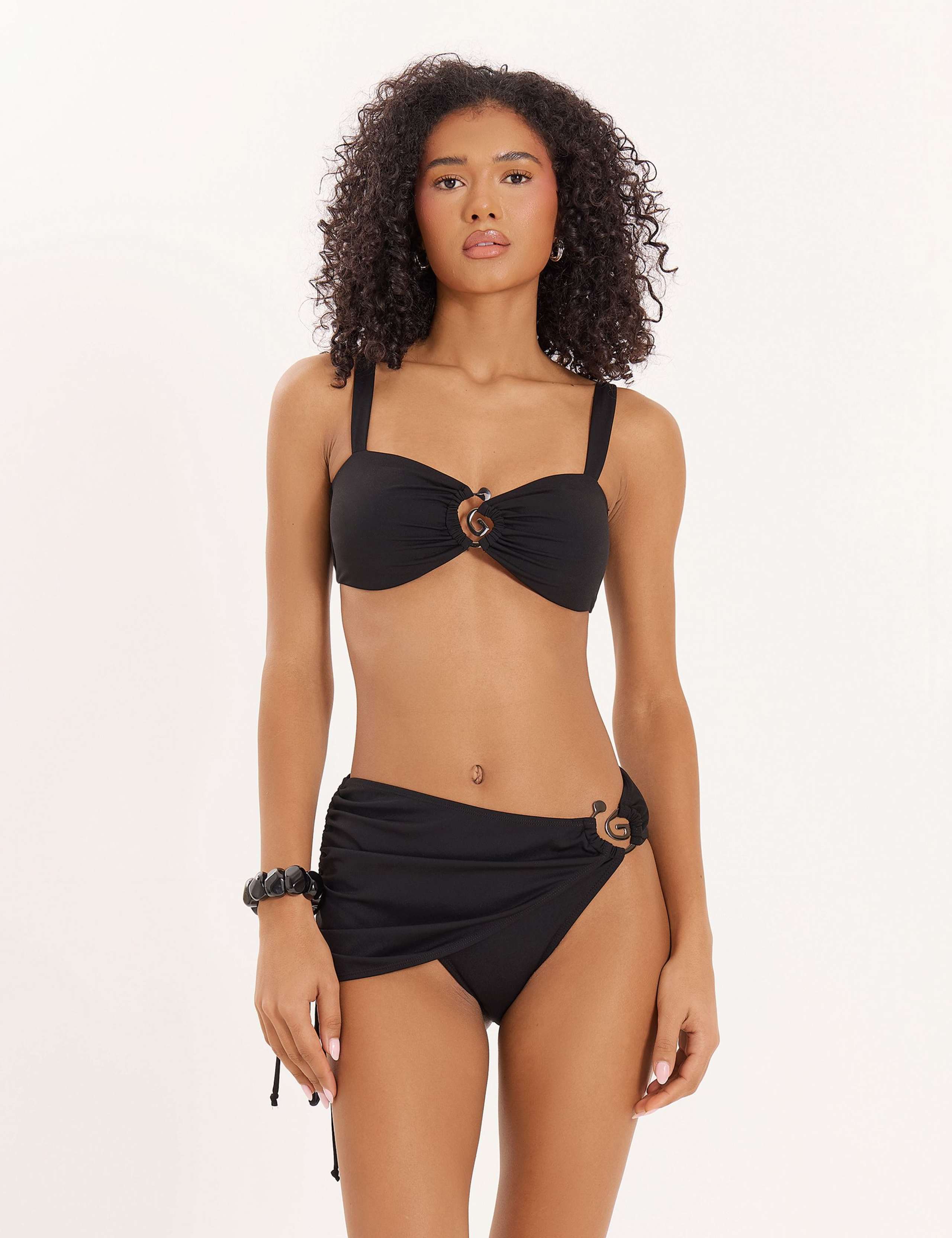 Ring Detail Tie Side Bikini Bottoms 3 of 6