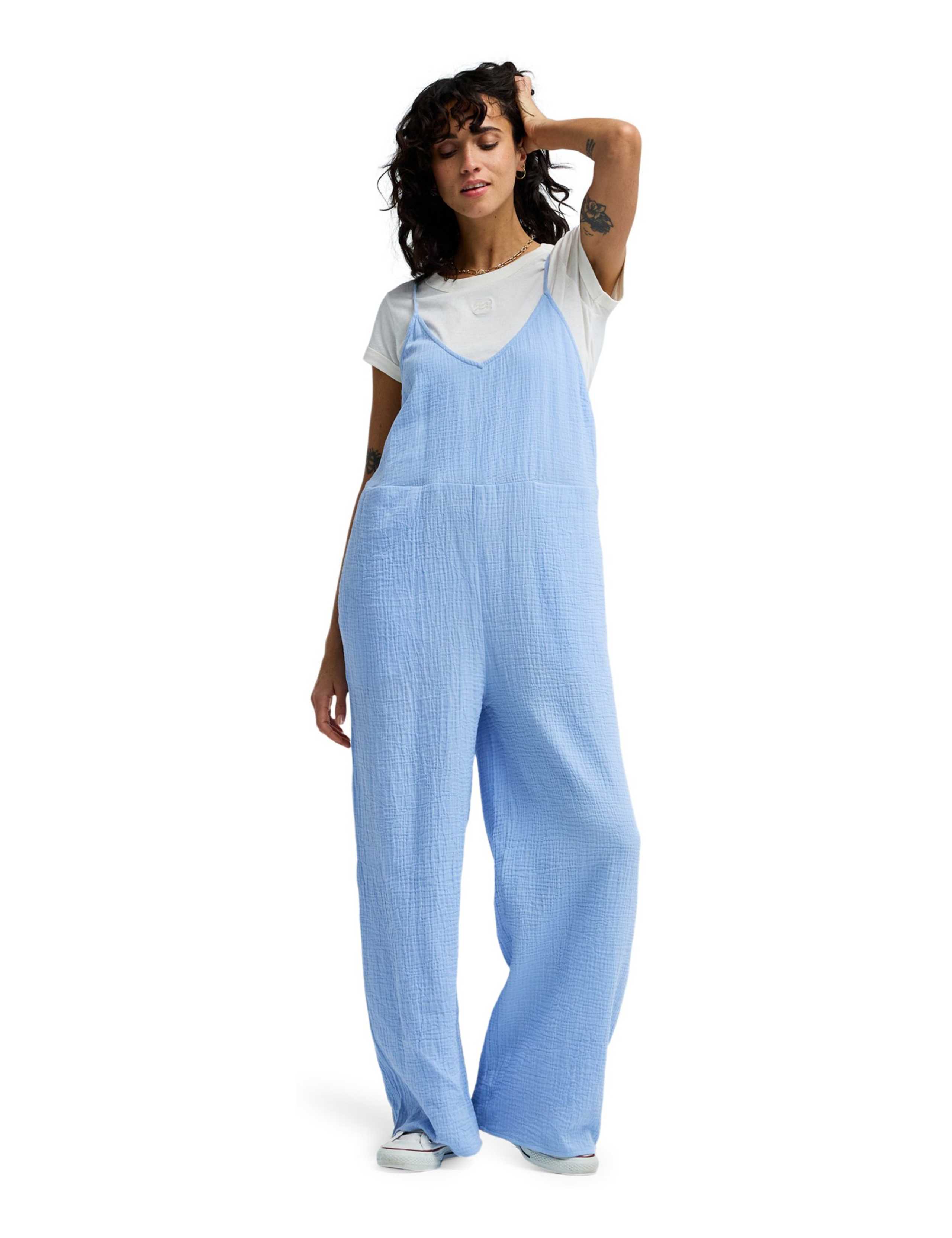 Only In Dreams Pure Cotton Wide Leg Jumpsuit 3 of 5