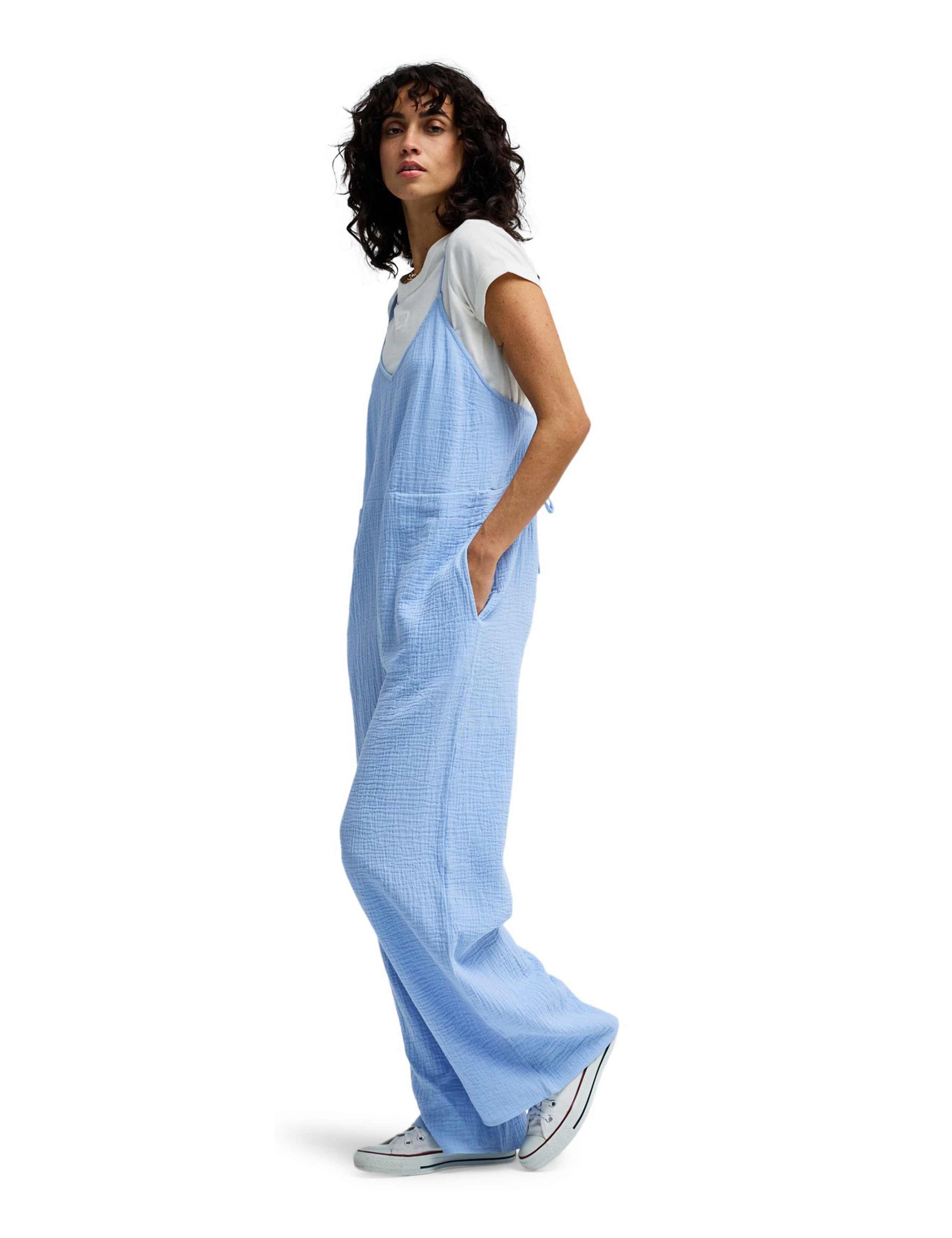 Only In Dreams Pure Cotton Wide Leg Jumpsuit 4 of 5