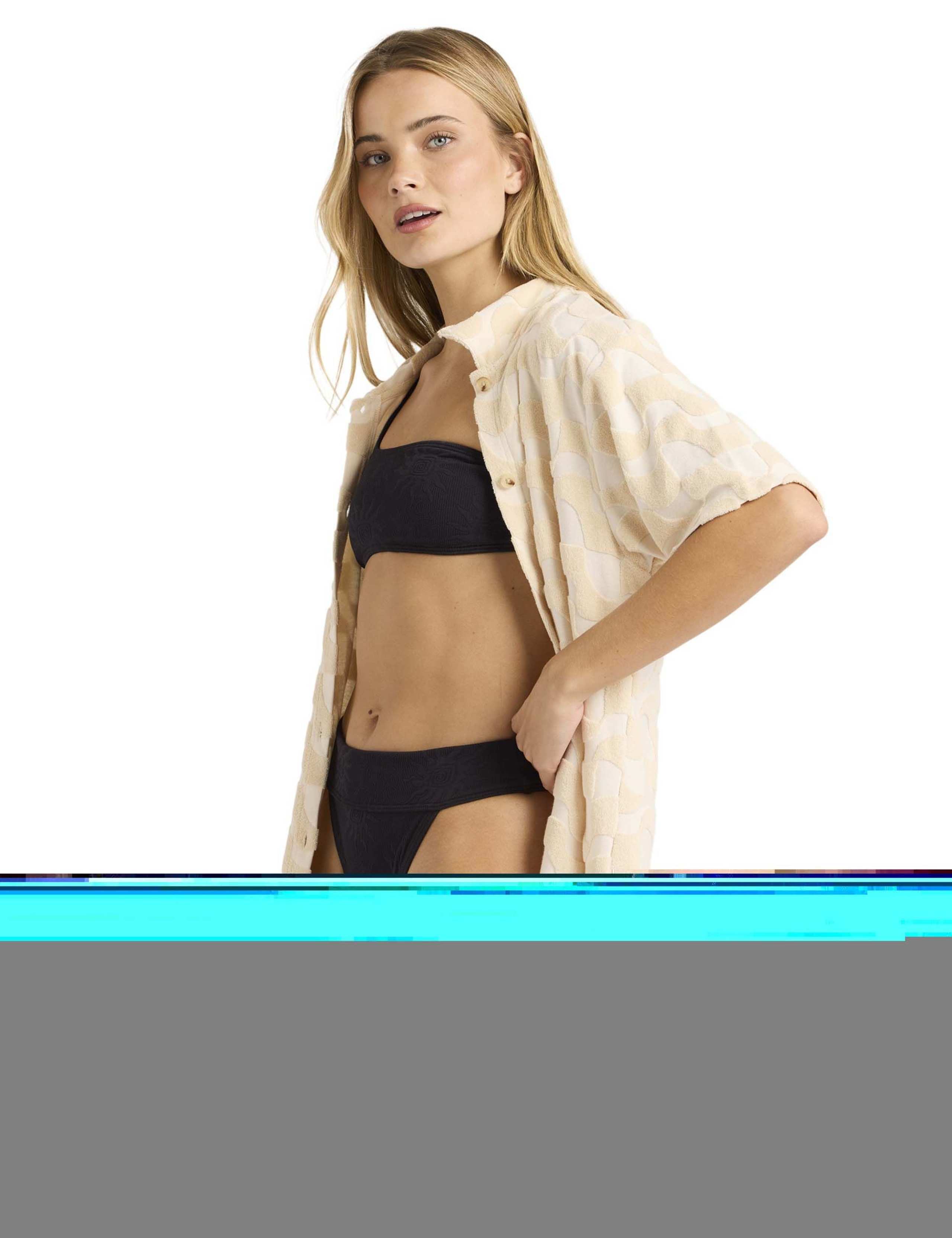 Laura Waves Cotton Rich Beach Cover Up Shirt 5 of 6
