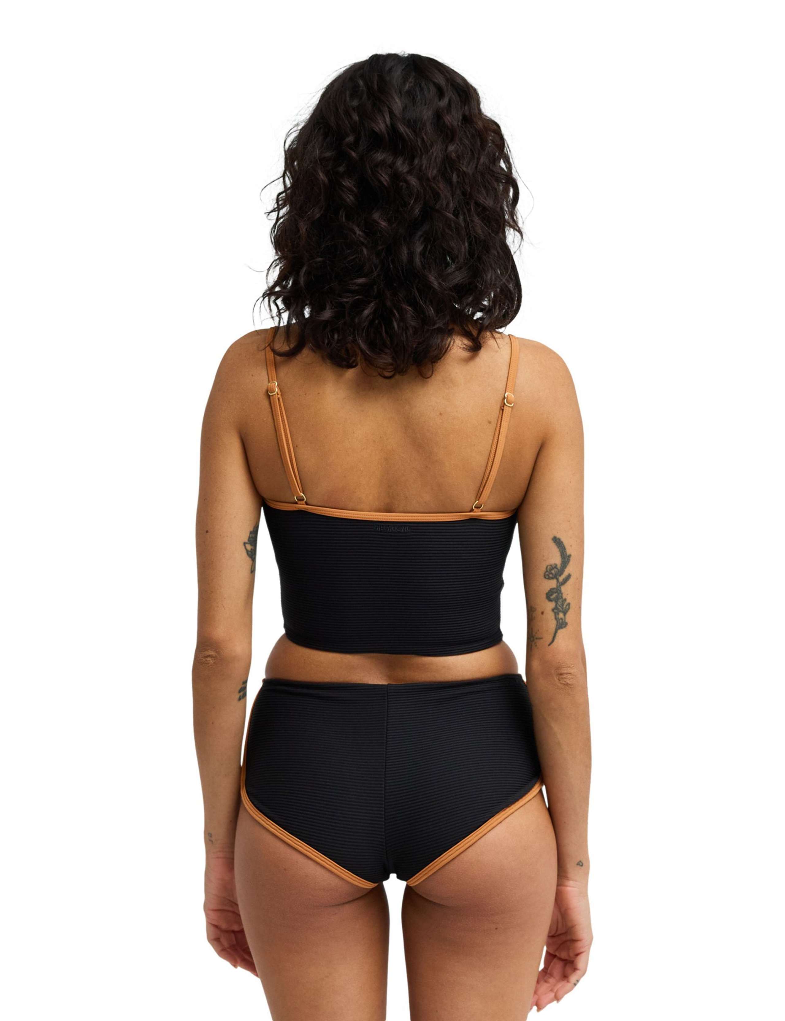 Tanlines Textured Contrast Trim Swim Shorts 2 of 4