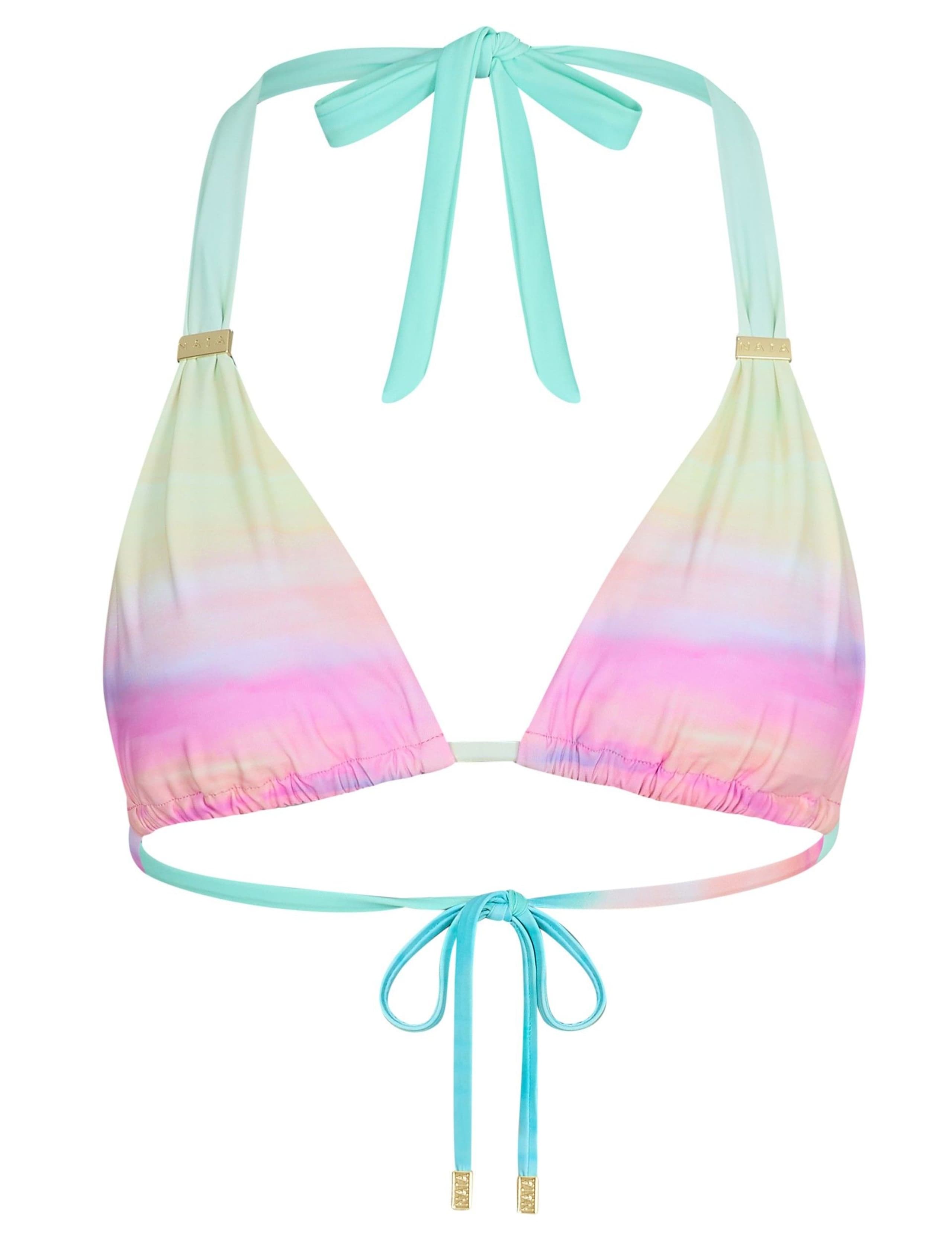 Maia Printed Padded Halterneck Bikini Top 2 of 5