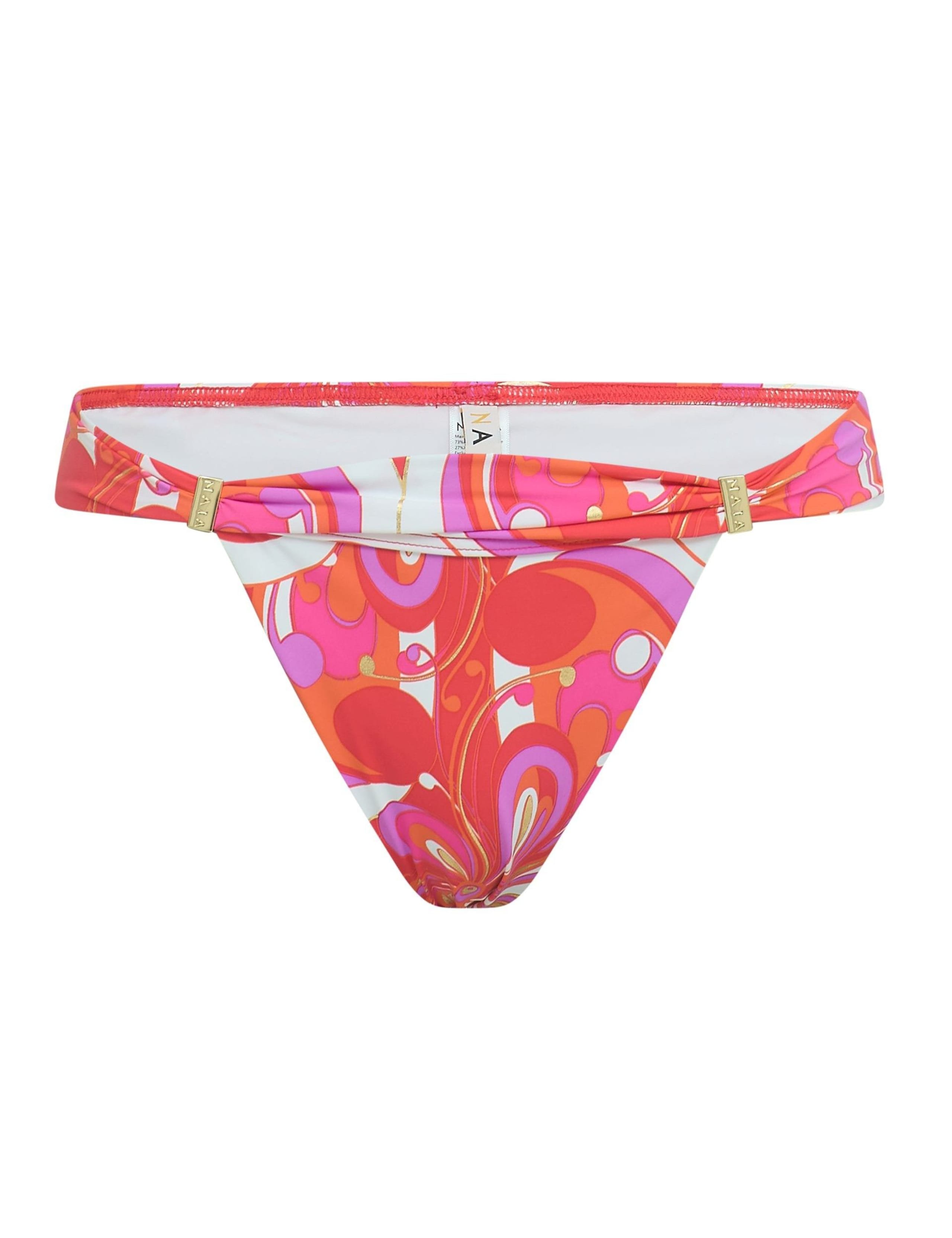 Maia Printed High Leg Bikini Bottoms 2 of 3