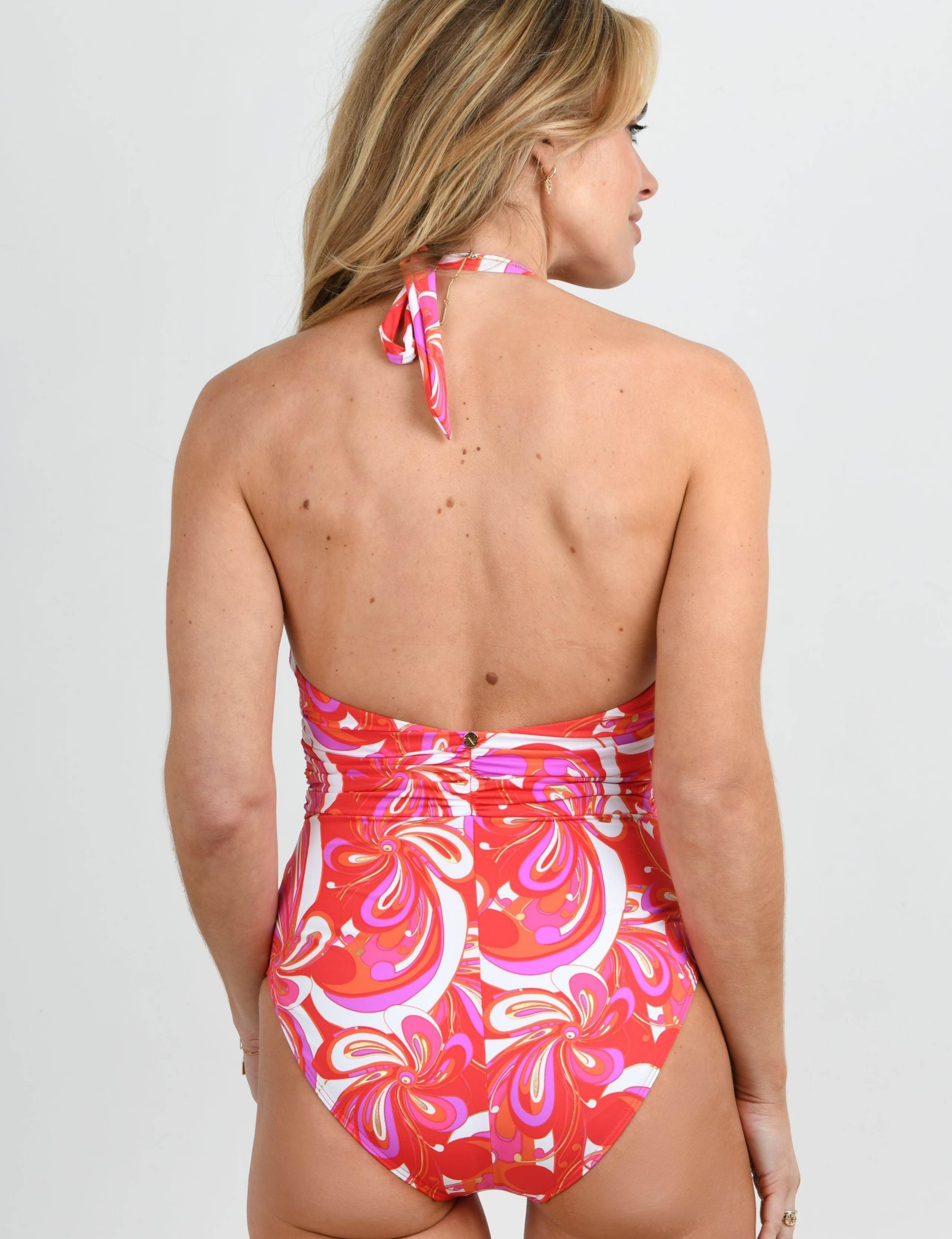 Goldie Tummy Control Padded Halterneck Swimsuit 3 of 6