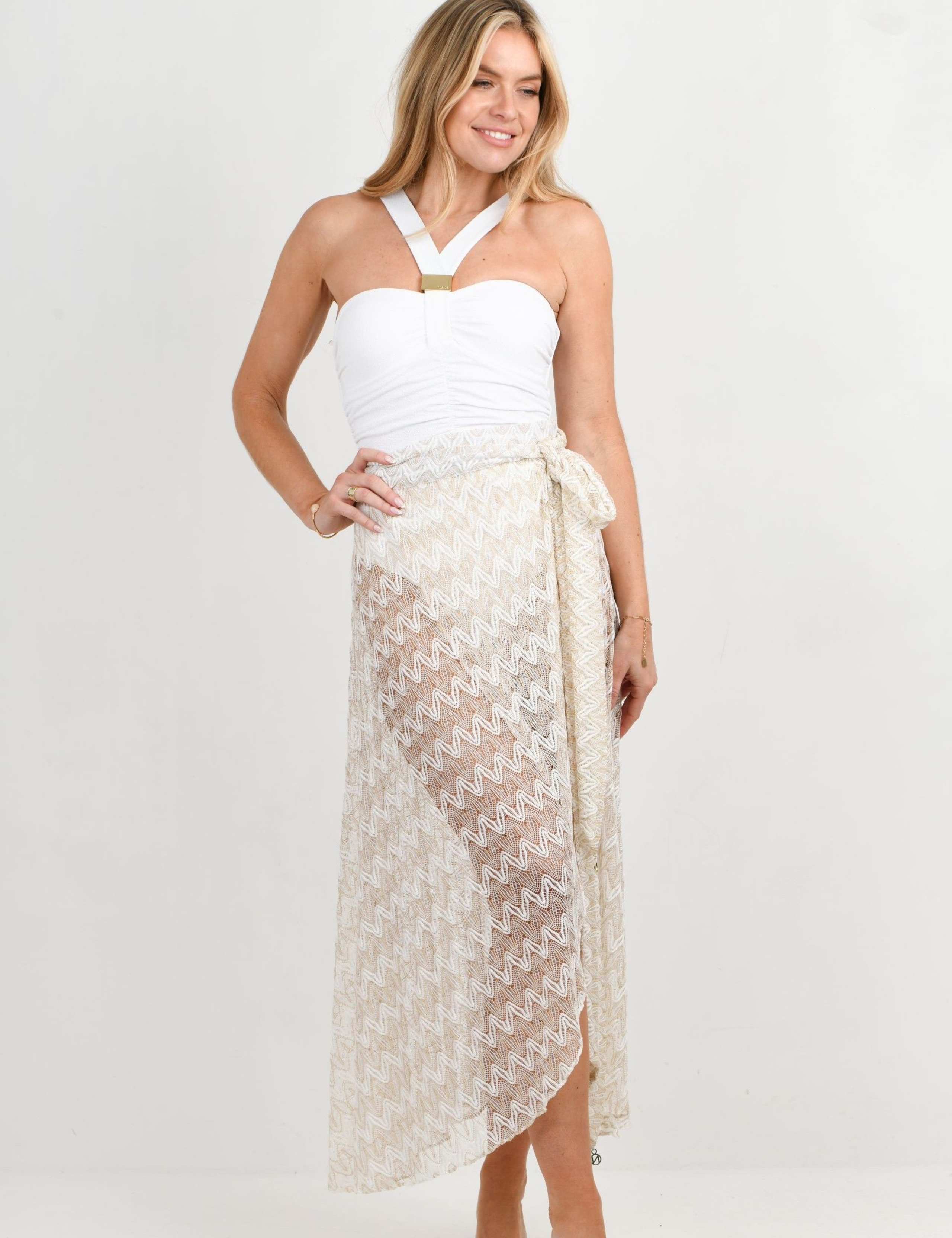 Metallic Knitted Sarong 4 of 4