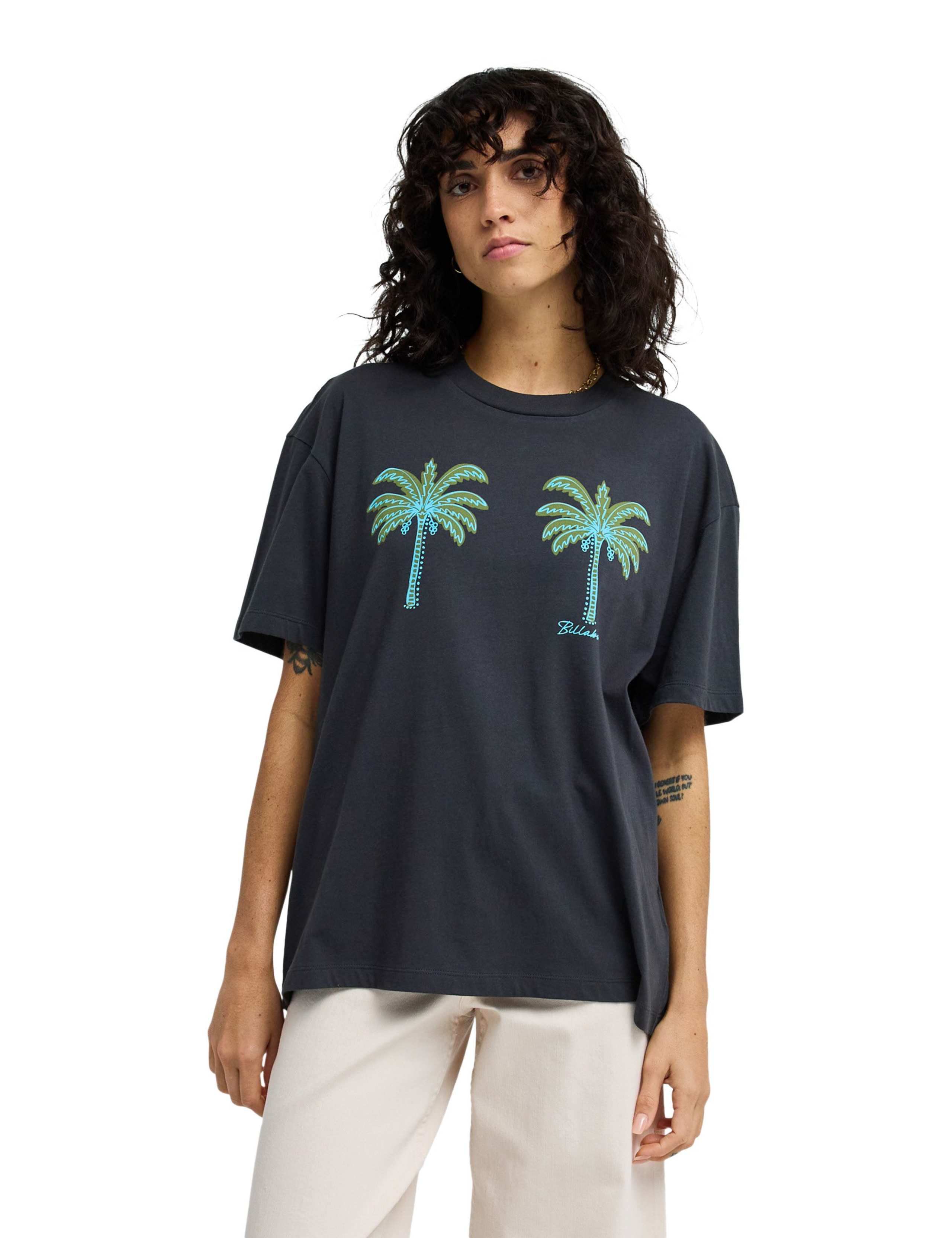 Vacation Club Jersey Palm Graphic T-Shirt 1 of 4